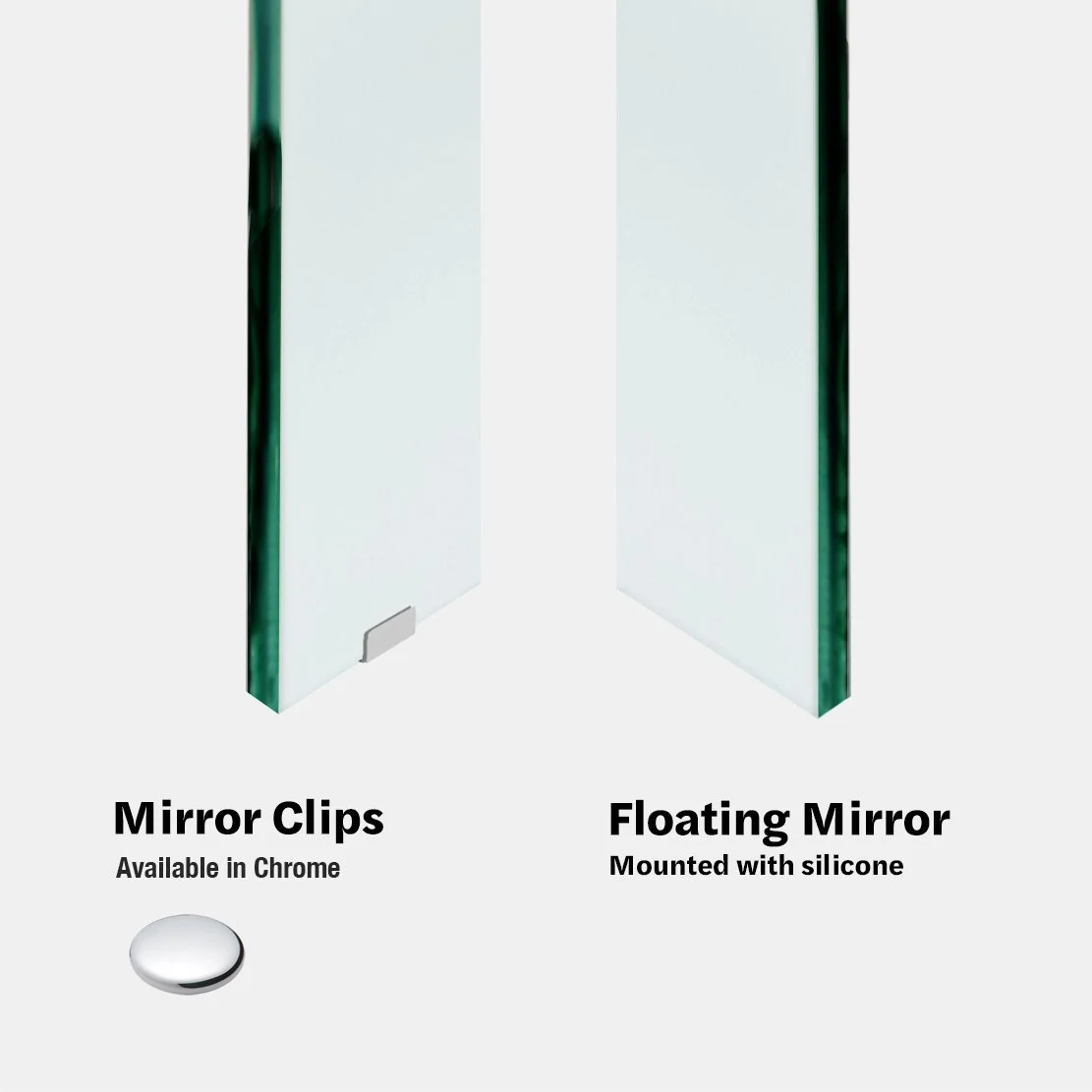 Large Bathroom Mirror Replacement