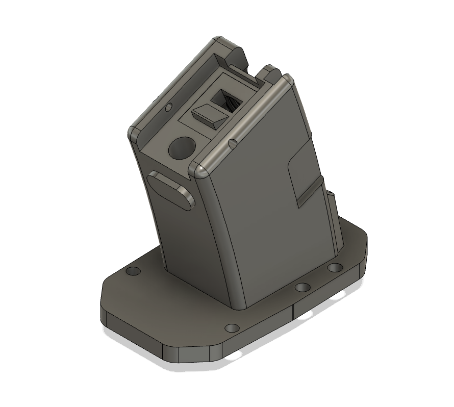 WE MP5 Gas drum adapter