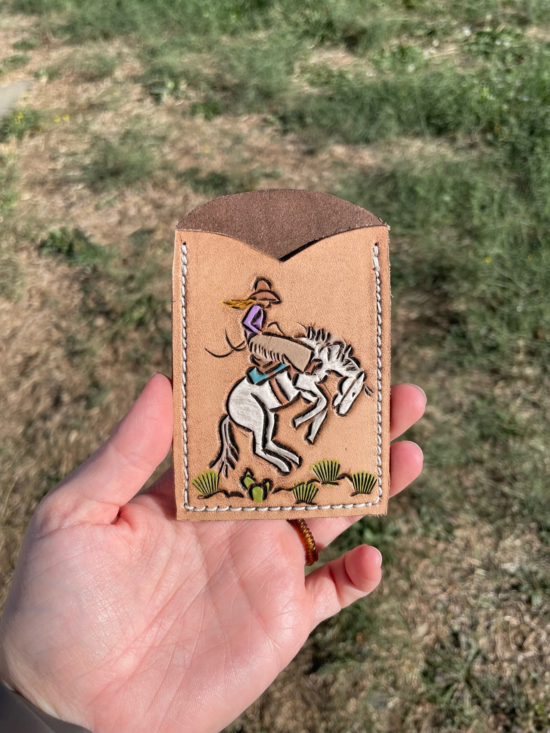 Tooled Cardholders