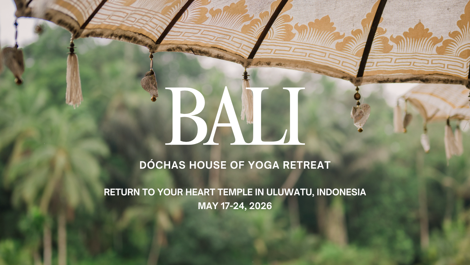 BALI, INDONESIA RETREAT