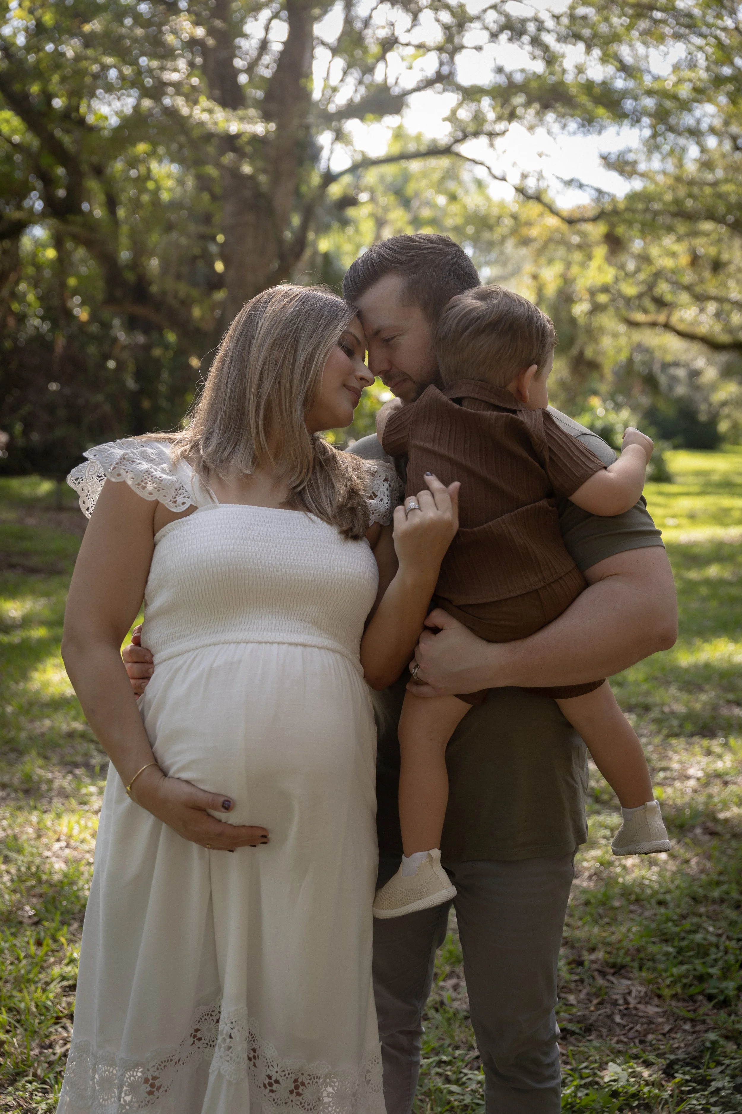 Forest Maternity session in miami