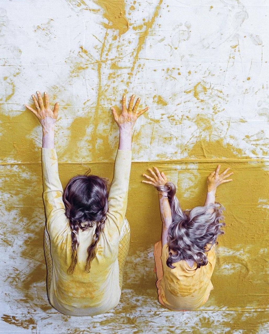 Practice Den loves: art as mothering, and mothering as art.

Beautiful story and feature from @howl__mag &amp; @tessguinery for HOWL&rsquo;S recent issue. 
PRIMARY FOCUS: a visual and linguistic portrayal of motherhood, exploring colour and sound.

S