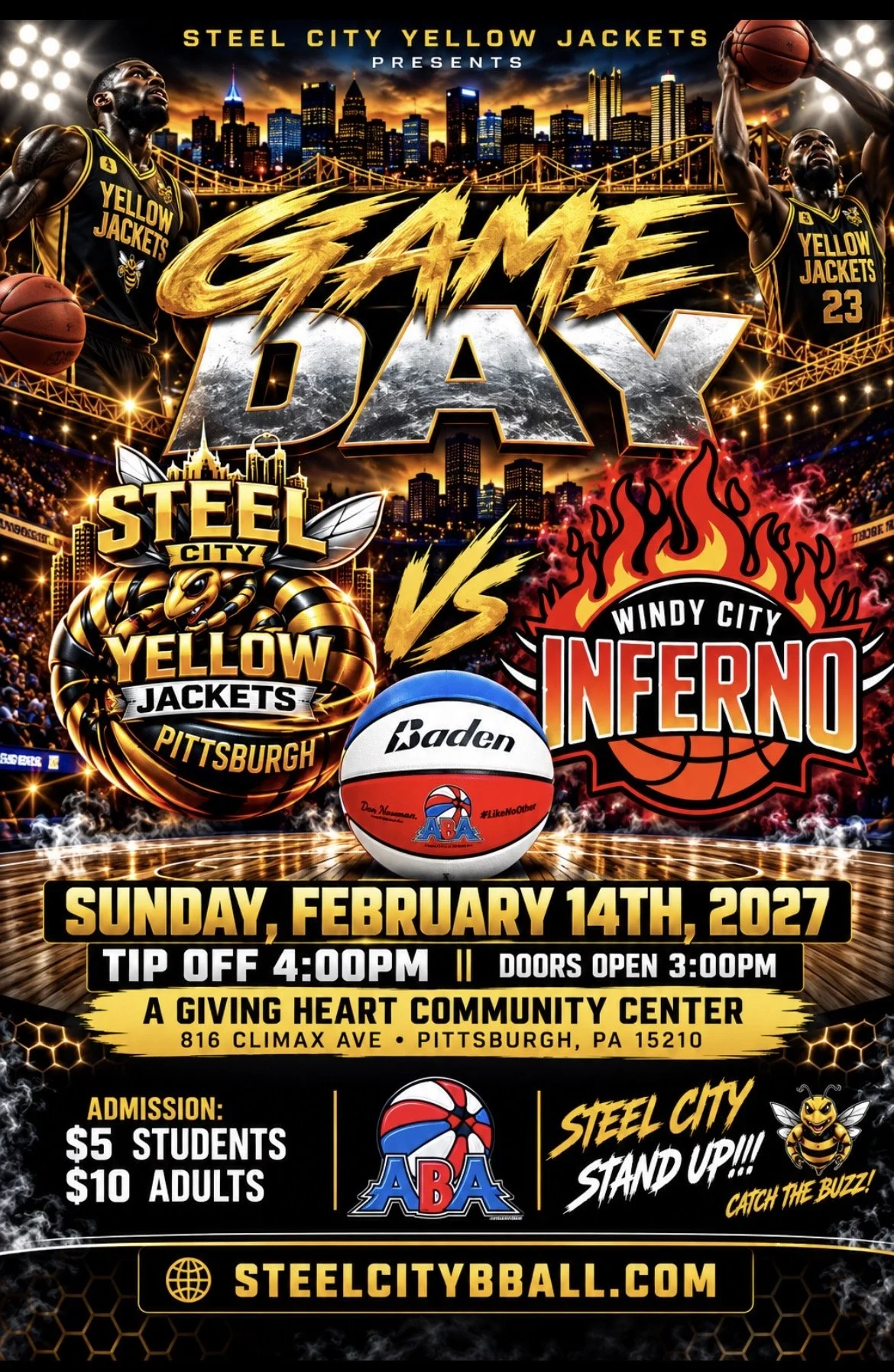 Steel City Yellow Jackets vs Windy City Inferno