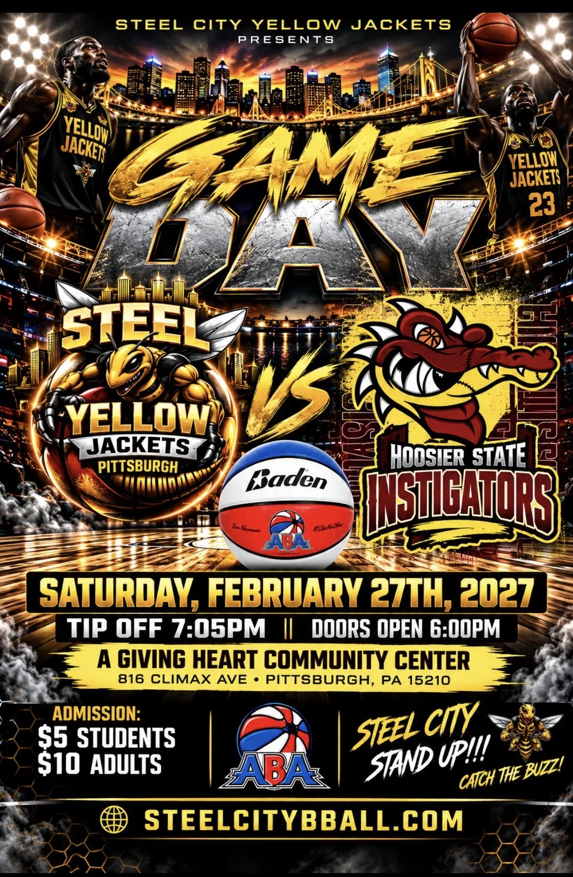 Steel City vs Hoosier State Instigators