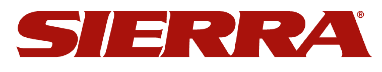A black and red logo for Sierra.