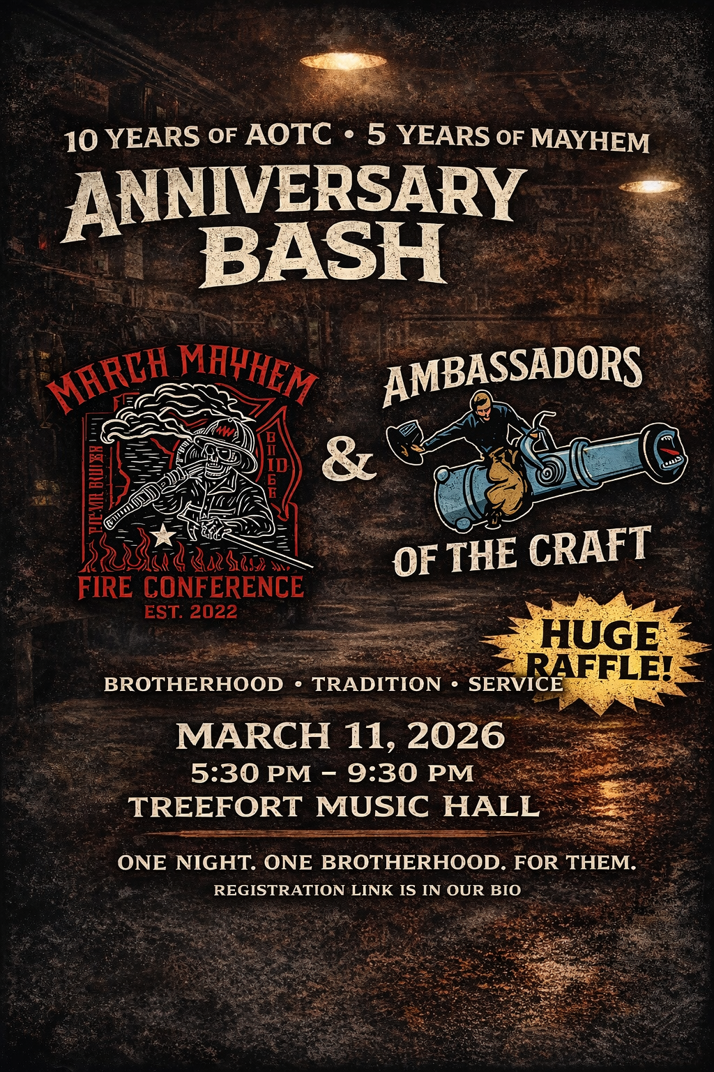 MARCH MAYHEM 5 YEAR ANNIVERSARY / AOTC 10 YEAR ANNIVERSARY BASH!