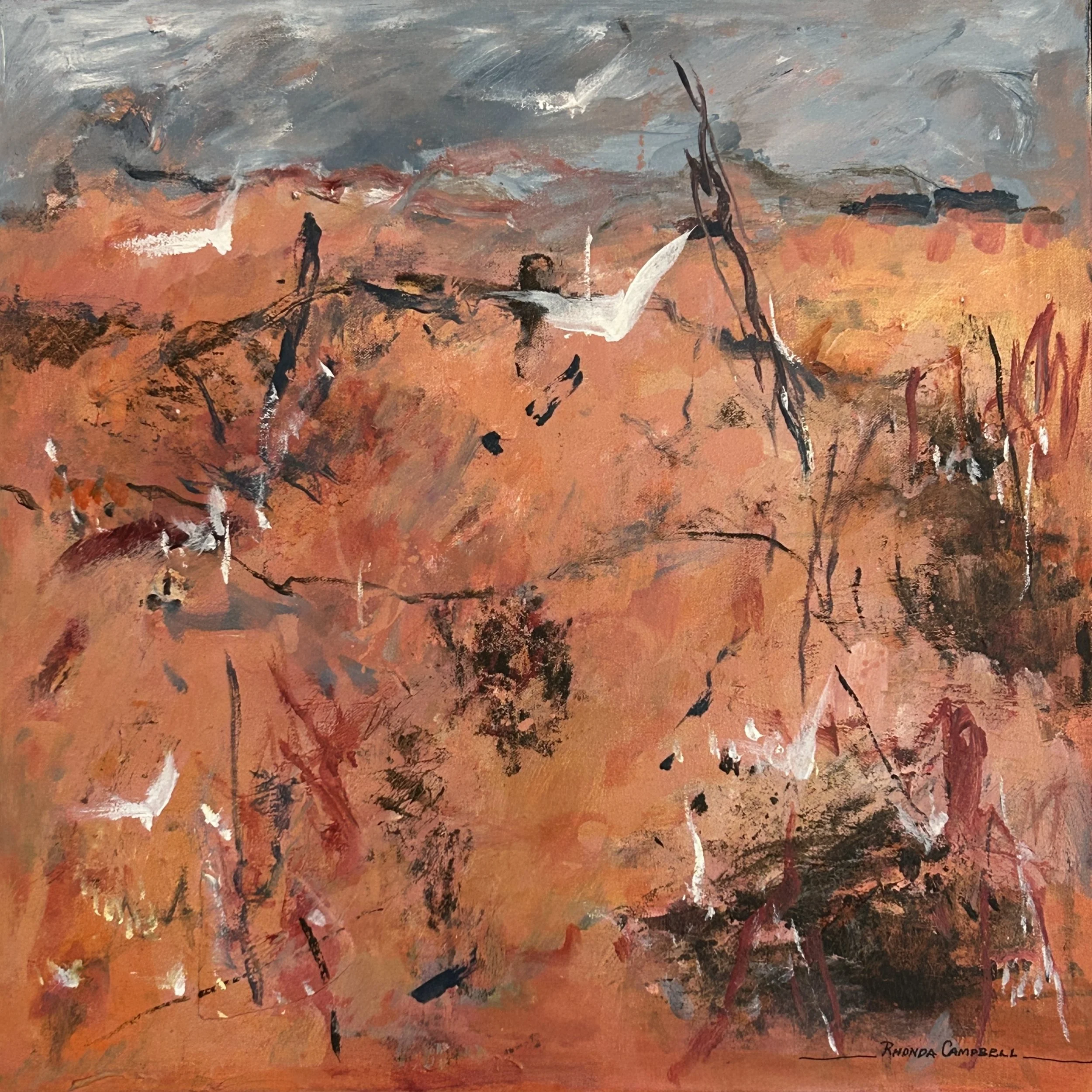 "Outback Paddock" by Rhonda Campbell