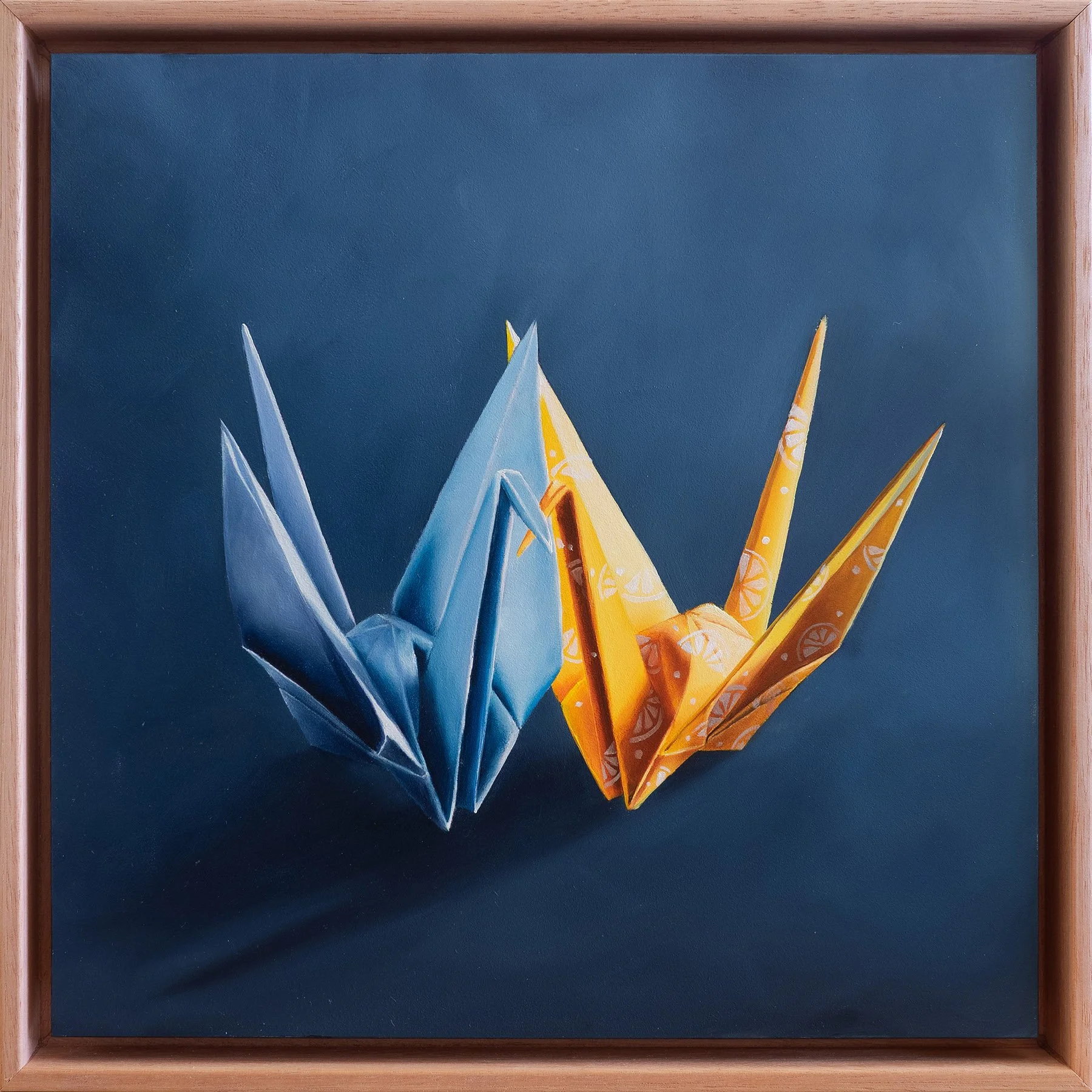 Sarah Park-Love Birds XXV Framed.jpeg
