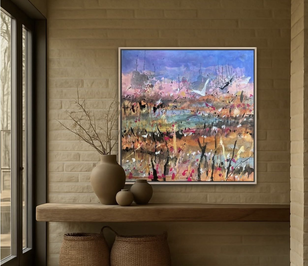 "As night falls" by Rhonda Campbell