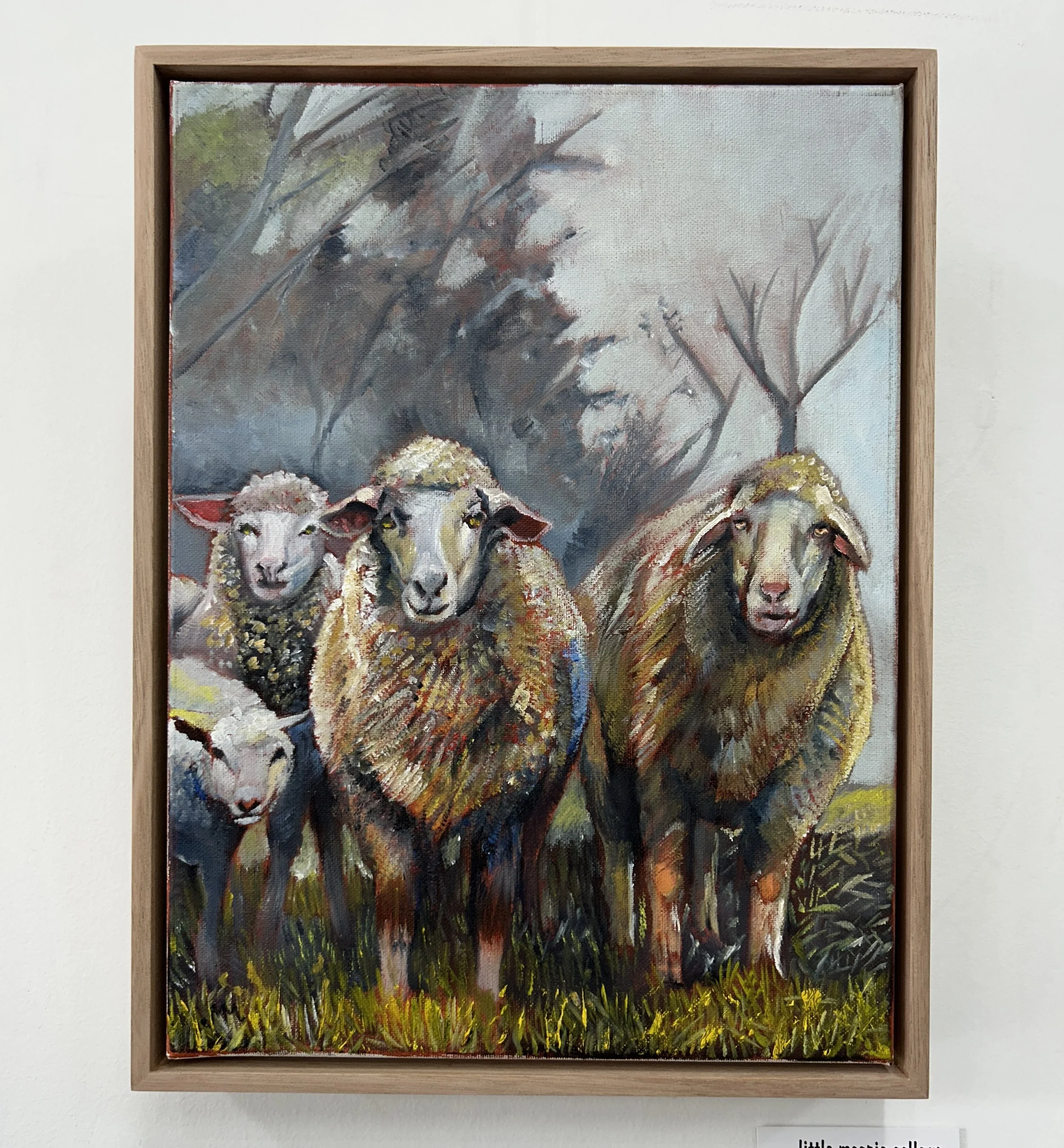"Cheeky Lambs" by Megan Markotany