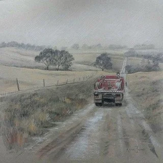 A dry summer" by Karen James