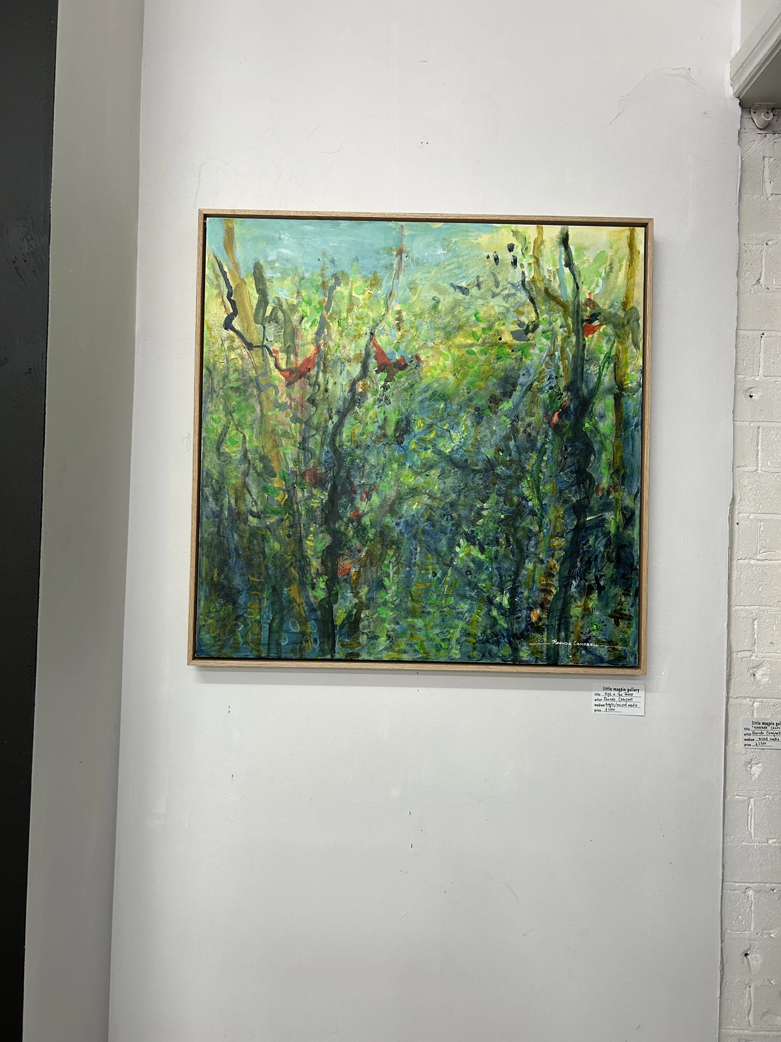“High in the Forest” by Rhonda Campbell