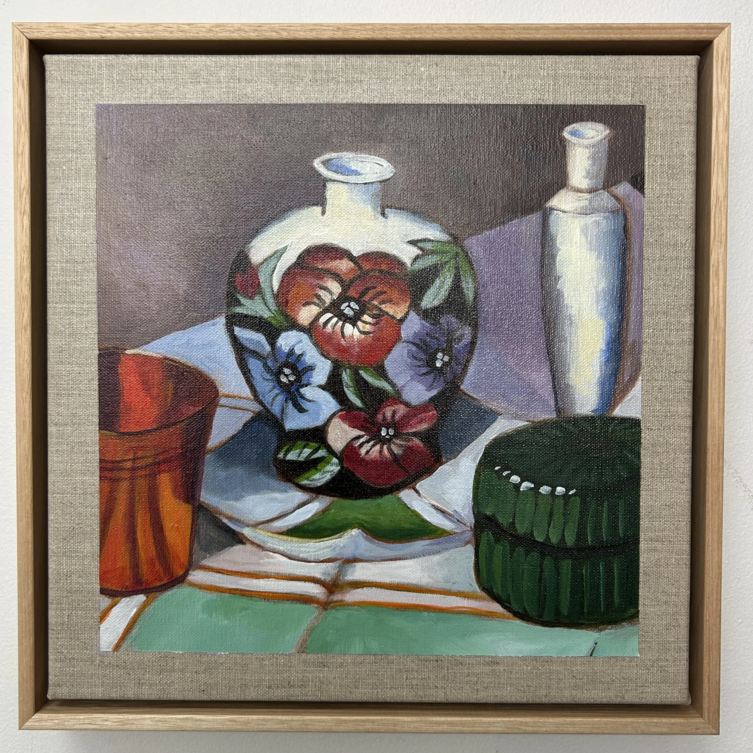 "Still Life with Floral Vase" by Lauren Watson