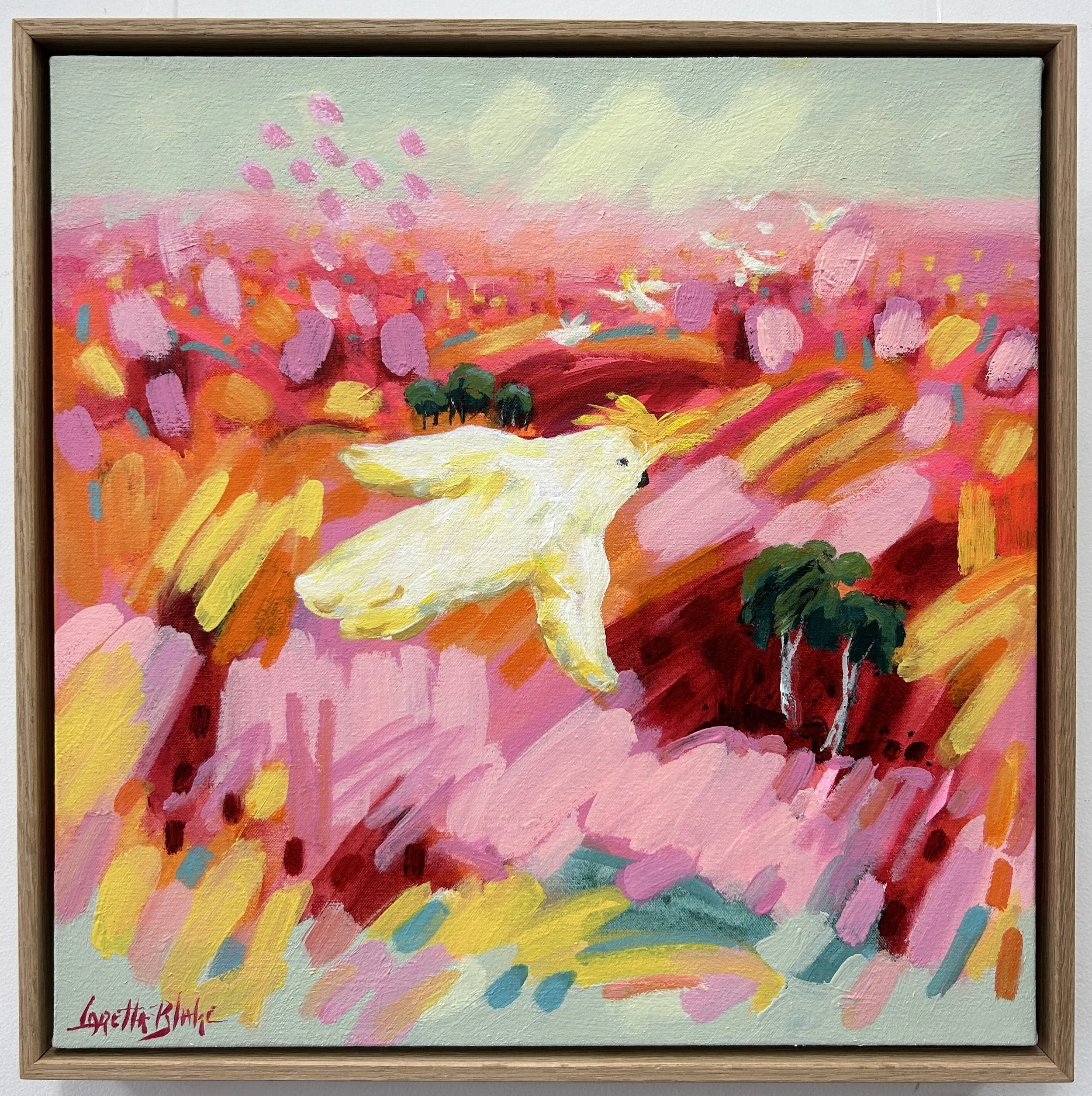 "Flight of the Cockies" by Loretta Blake