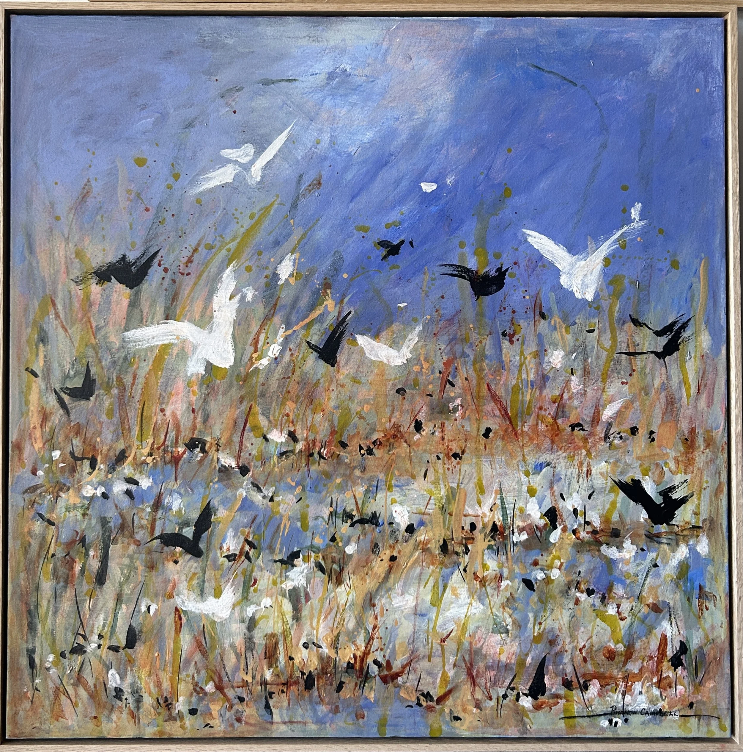 "Waterhole Chaos" by Rhonda Campbell