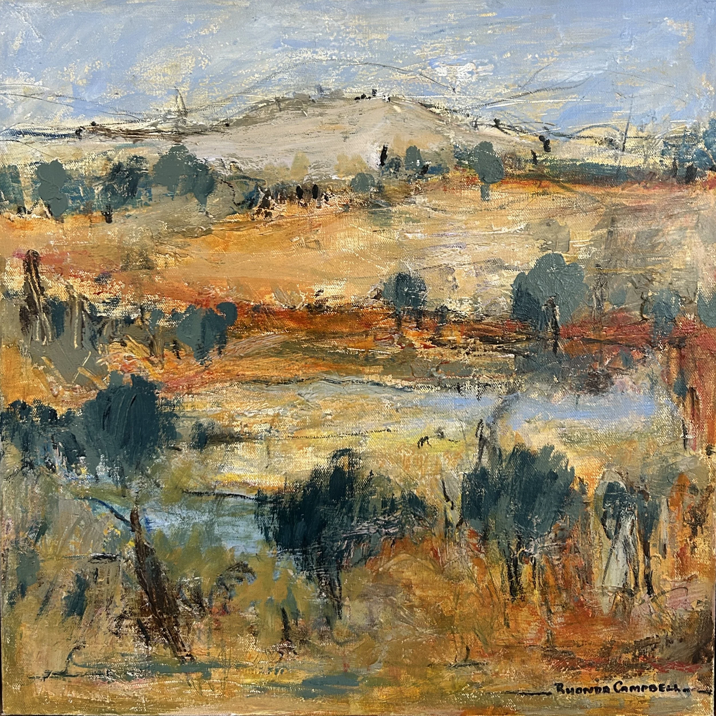"Landscape Lines" by Rhonda Campbell