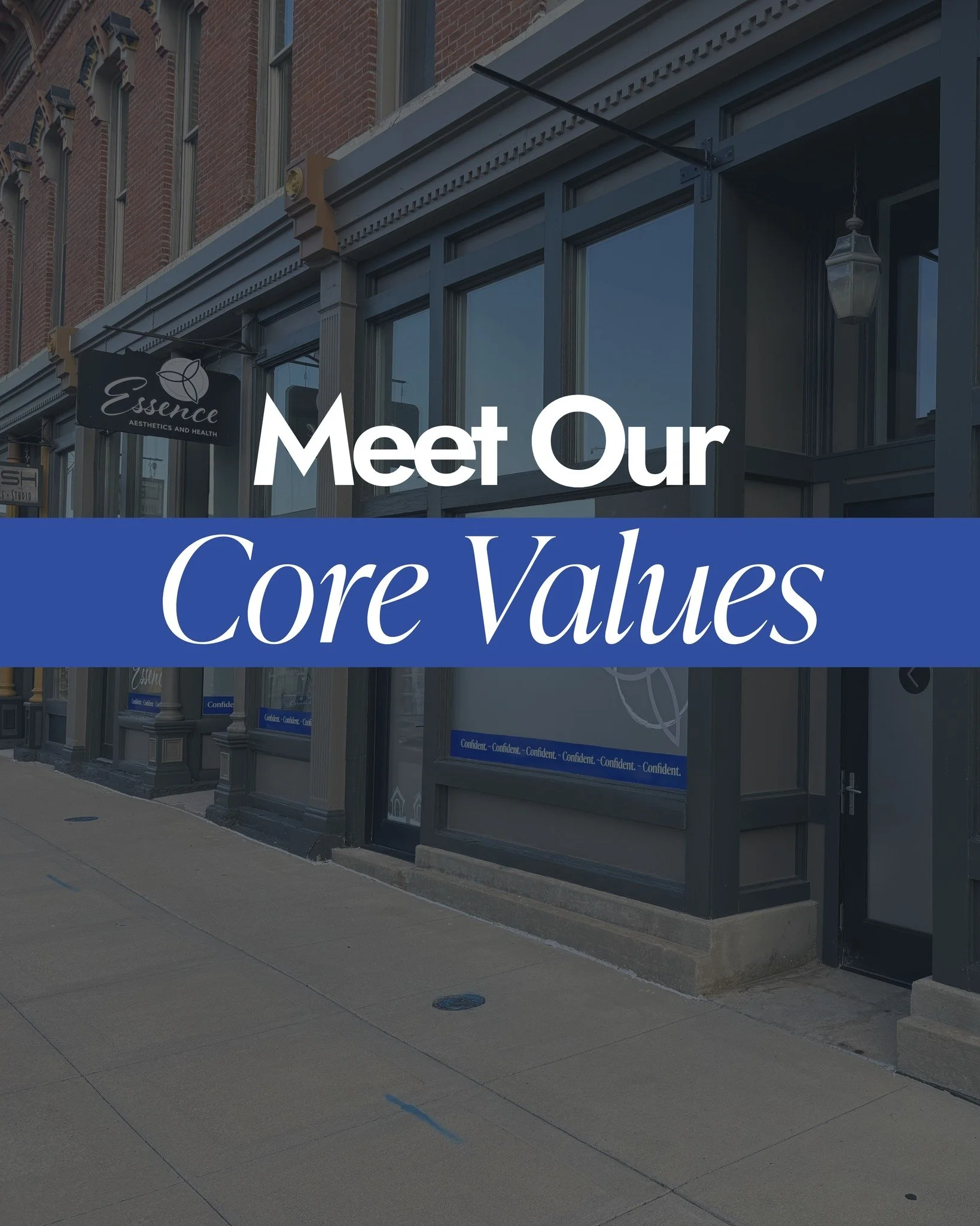 🌿 Meet the Heart of Essence
Our values are more than words &mdash; they&rsquo;re the why behind everything we do.
They shape how we care, how we connect, and how we create confidence and optimal health that lasts.

💞 Compassionate Connection
We mee