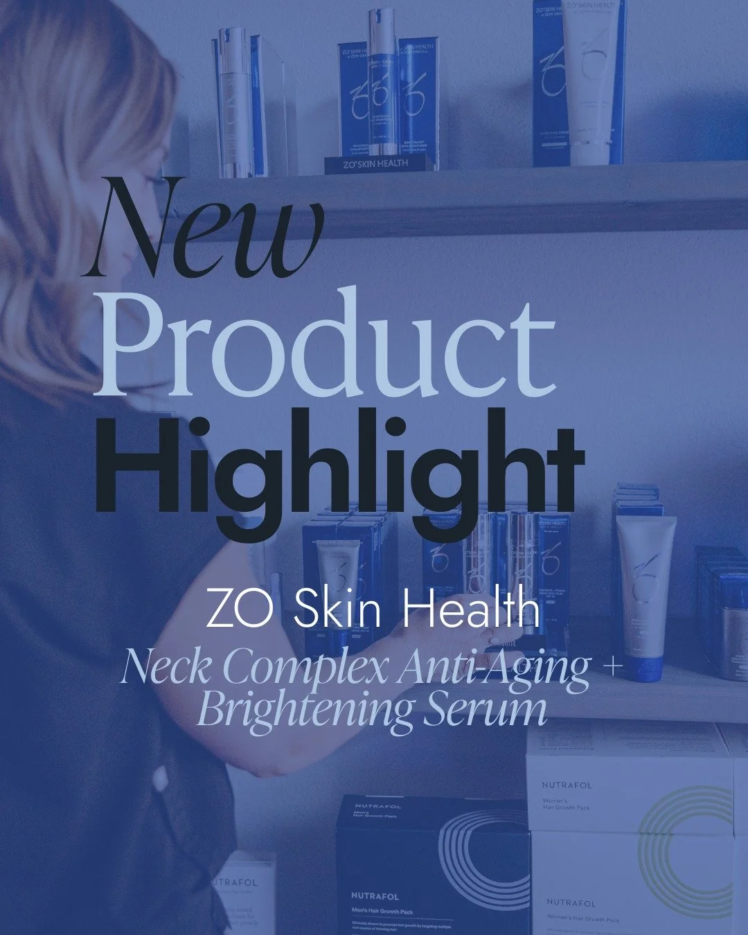 💙 NEW! ZO&reg; Neck Complex Anti-Aging + Brightening Serum

Redefine the neck. Redefine results.
✨ Clinically proven in just 12 weeks to:
▫️ Smooth horizontal neck lines + wrinkles
▫️ Improve firmness, elasticity, and contour
▫️ Brighten tone and re