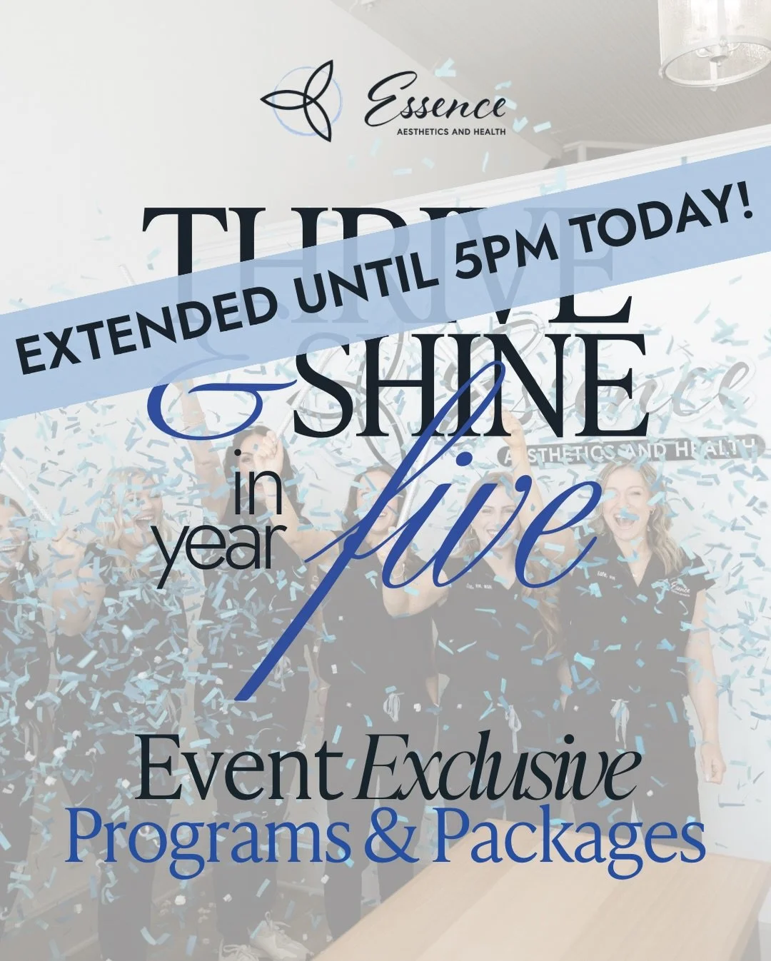 Our Epic 5th Birthday Event Open House may be over &mdash; but we&rsquo;re extending the celebration through today!

If there was something you had your eye on, or something you&rsquo;re still considering &mdash; this is your opportunity to move forw