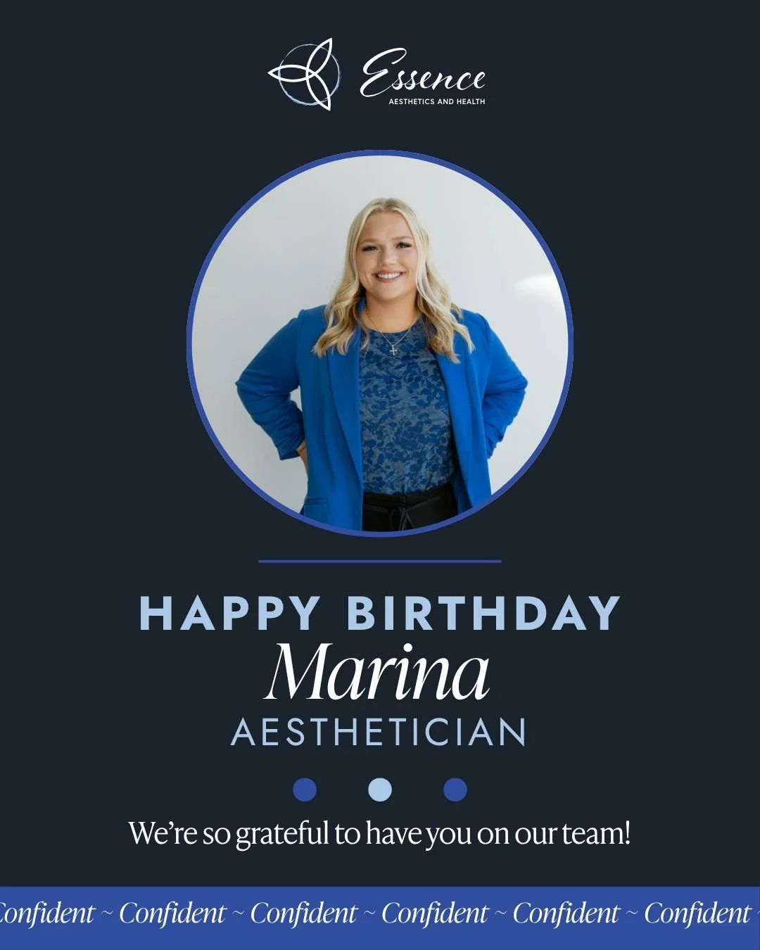 ✨ Happy Birthday, Marina! ✨

Today we celebrate you&mdash;your heart, hustle, and the light you bring to Essence! Your passion and kindness make us even more extraordinary. Here&rsquo;s to another year of boldly being your best self! 💫