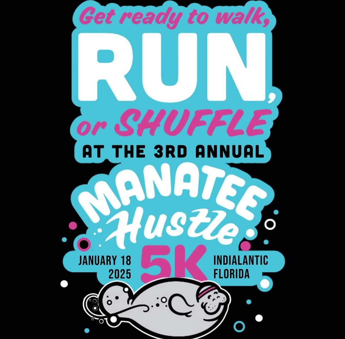 Who&rsquo;s ready to HUSTLE? (Or walk or shuffle!) #trinityfitness_beachside #manateehustle5k #morethanagym @firstindialantic