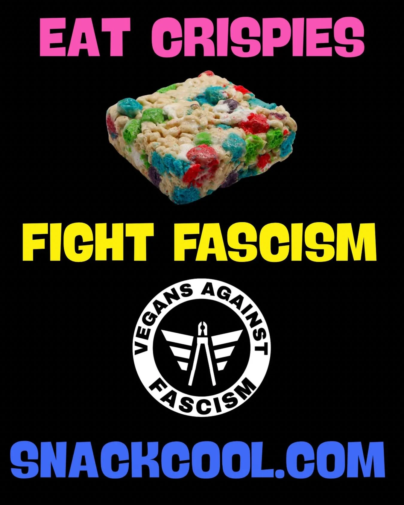 all the cool kids are doing it #vegansagainstfascism
