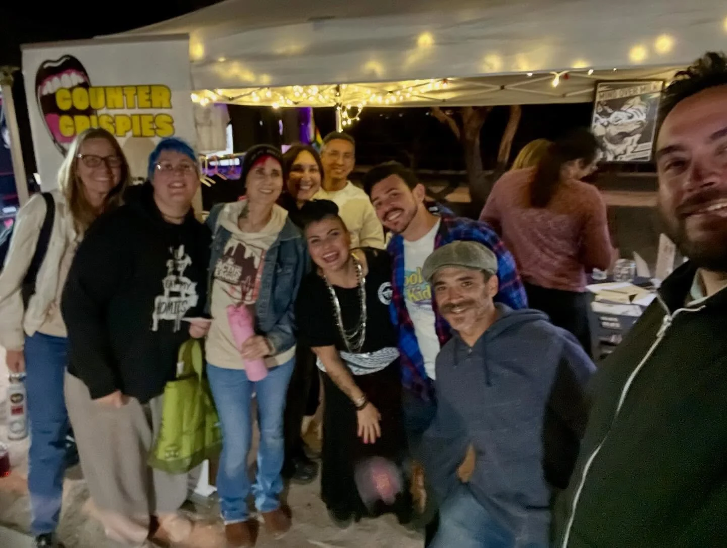 Holy cow, kids! We completely sold out of Counter Crispies at last Saturday&rsquo;s Vegan Night Market within the first two hours! Seriously cannot begin to tell you how good the support felt or how proud we are of our growing @vaftucson community. 
