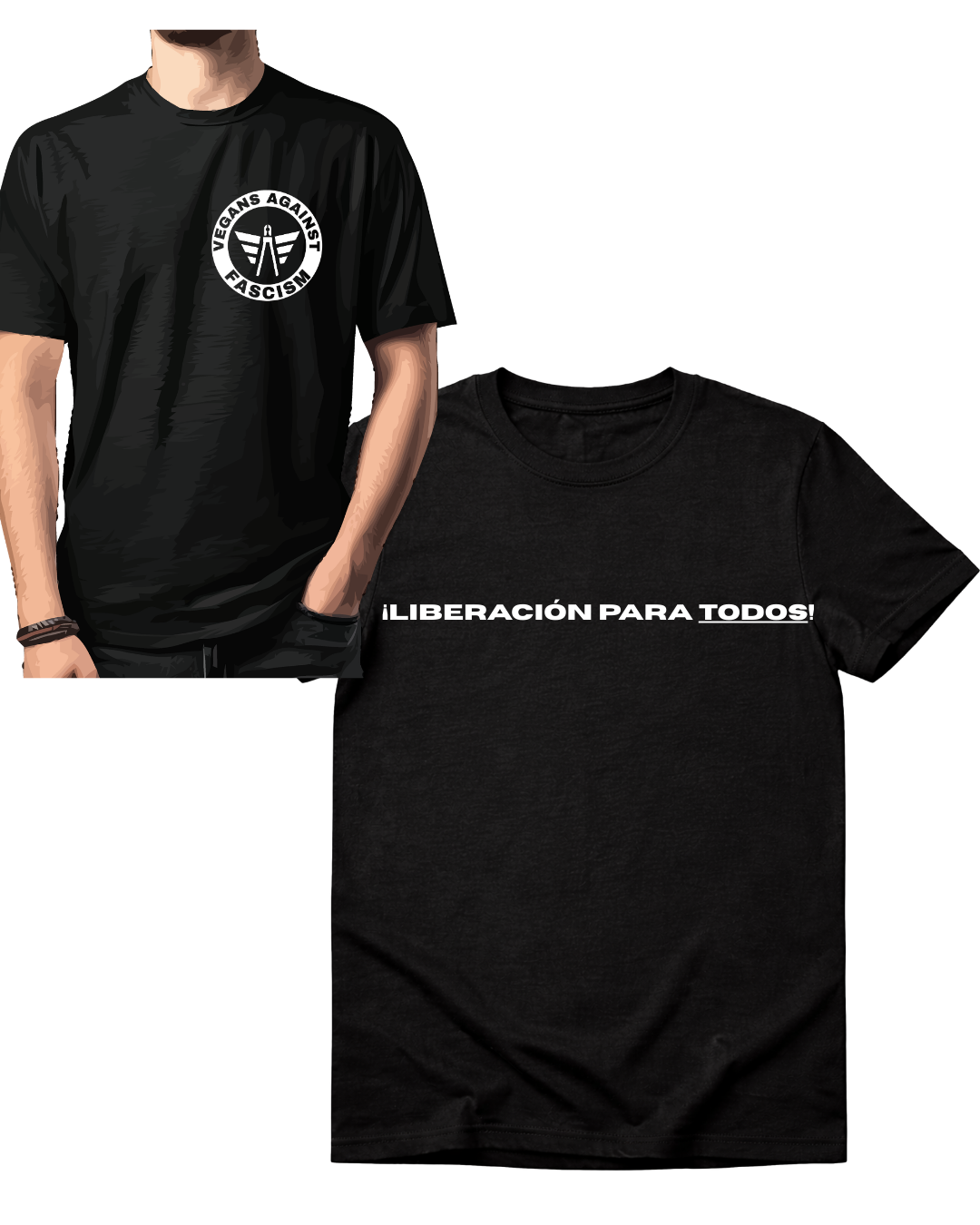 Vegans Against Fascism "¡Liberación Para Todos!"