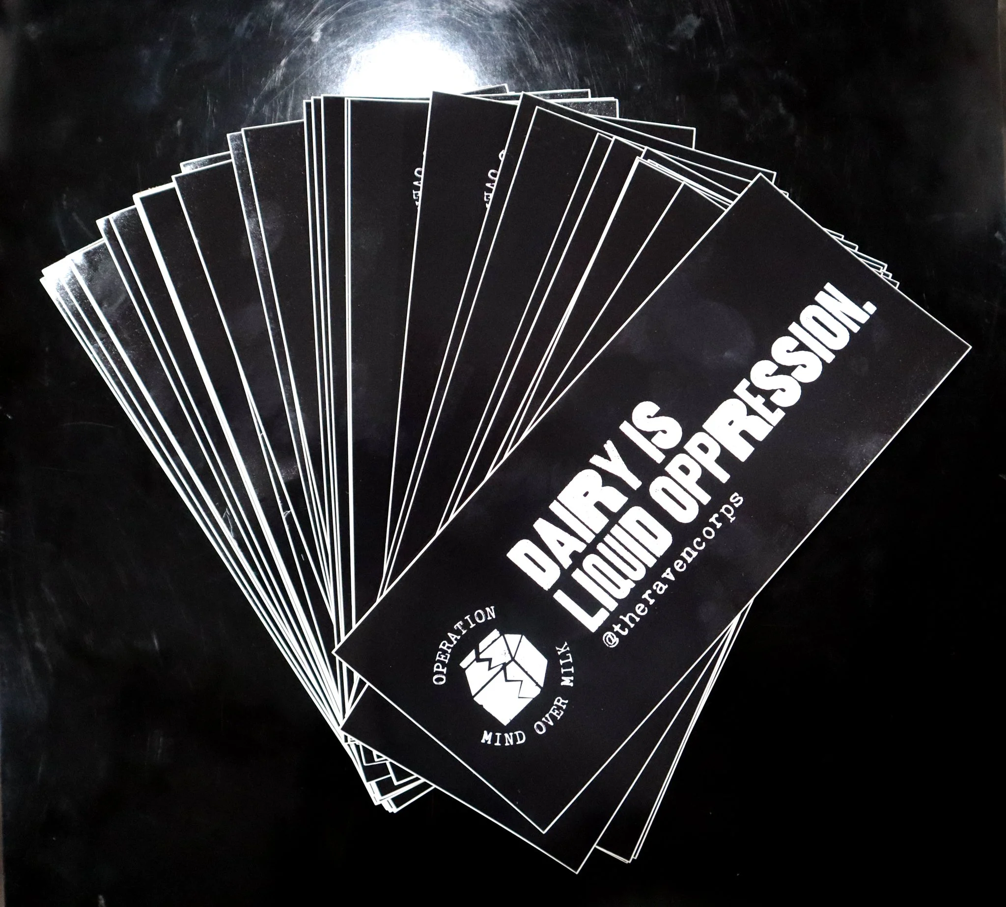 Dairy is Liquid Oppression Bumper Sticker-2.jpg
