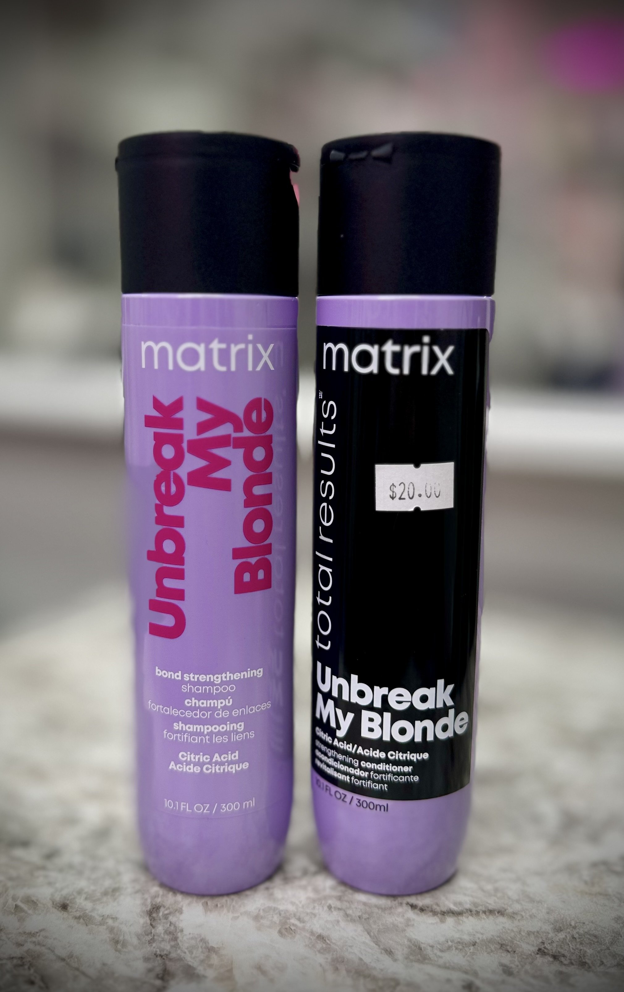 Shampoo and conditioner PAK MATRIX