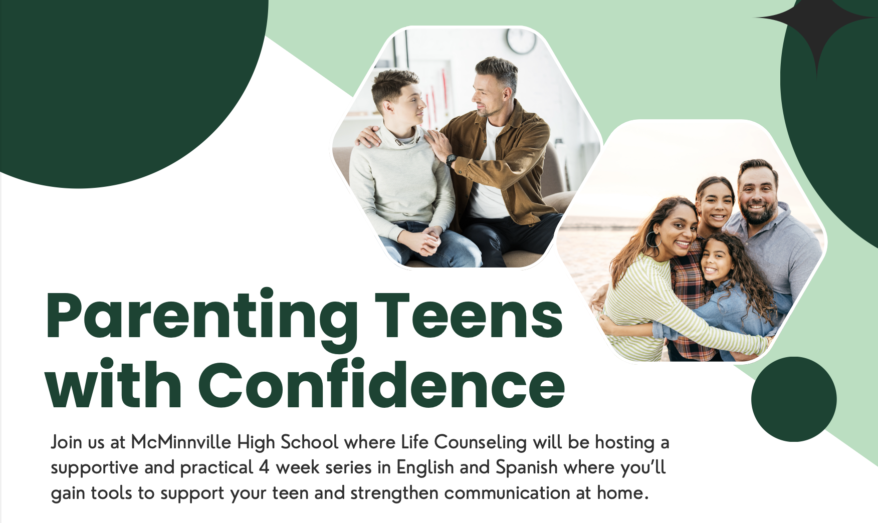 4-Week Parent Support Series for Families with Teens