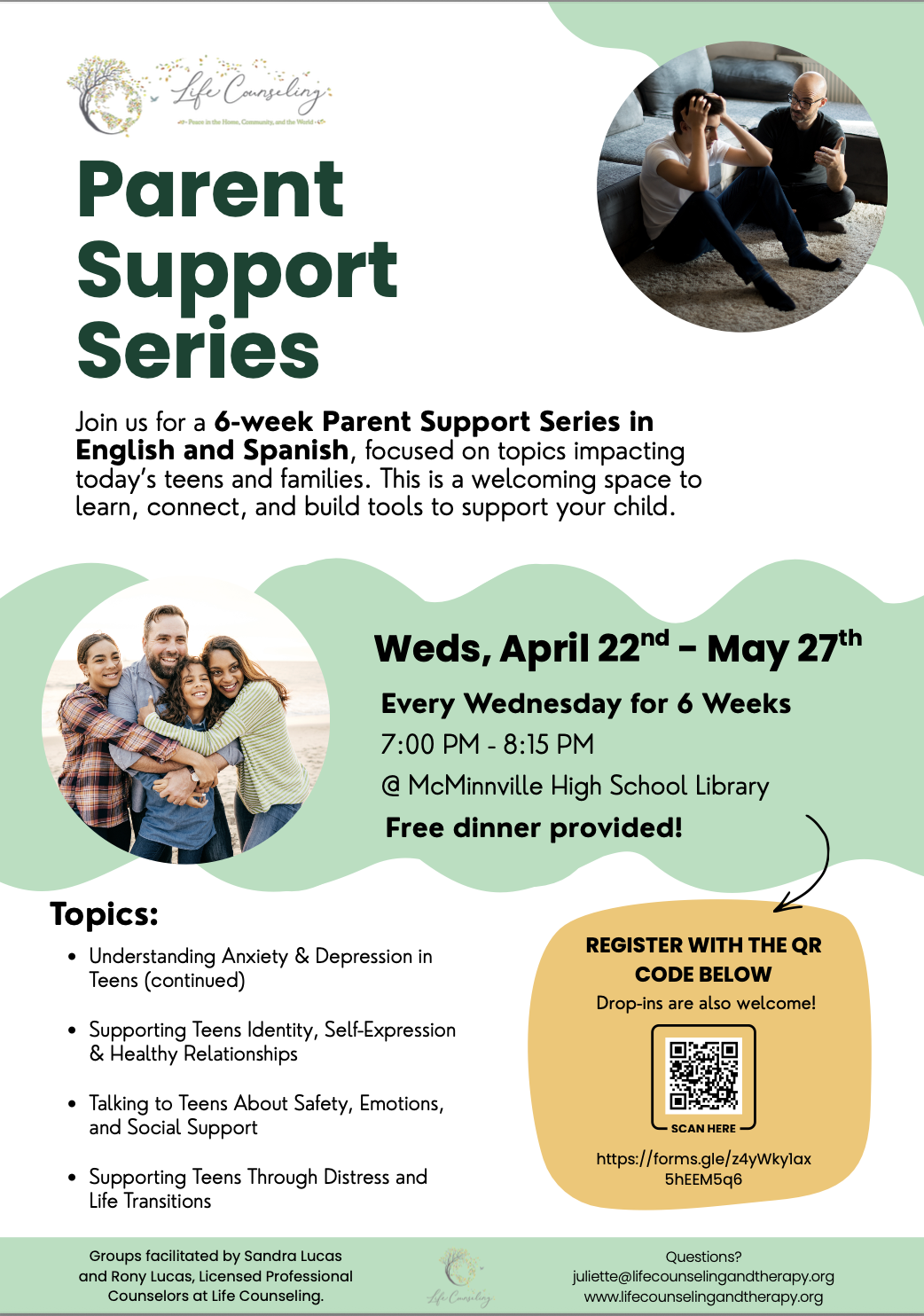 6-Week Parent Support Series
