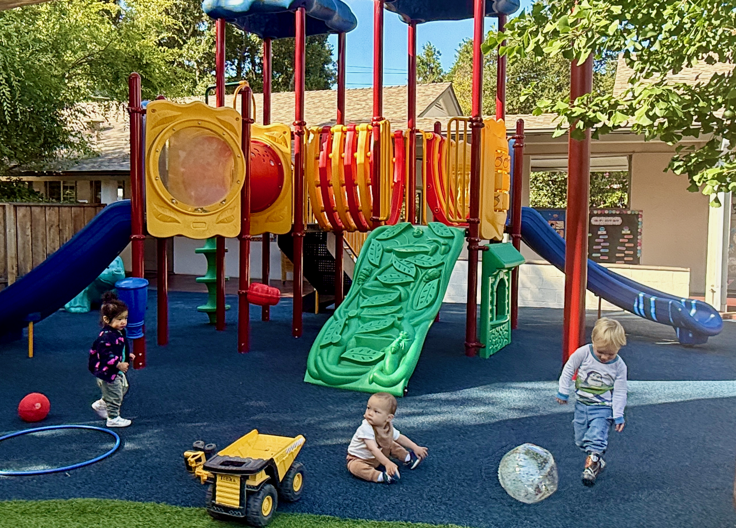 Saturday at the Slides