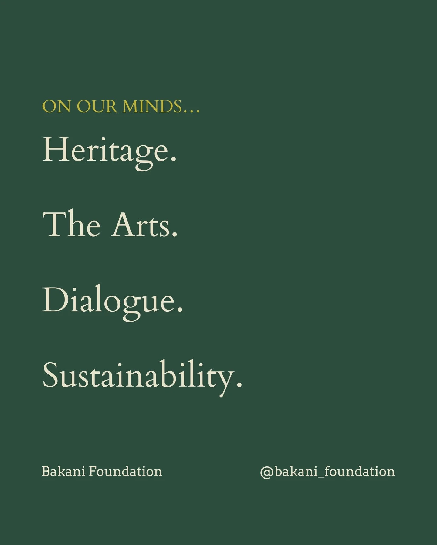 What&rsquo;s on your mind?

Read more about our work via link in bio.