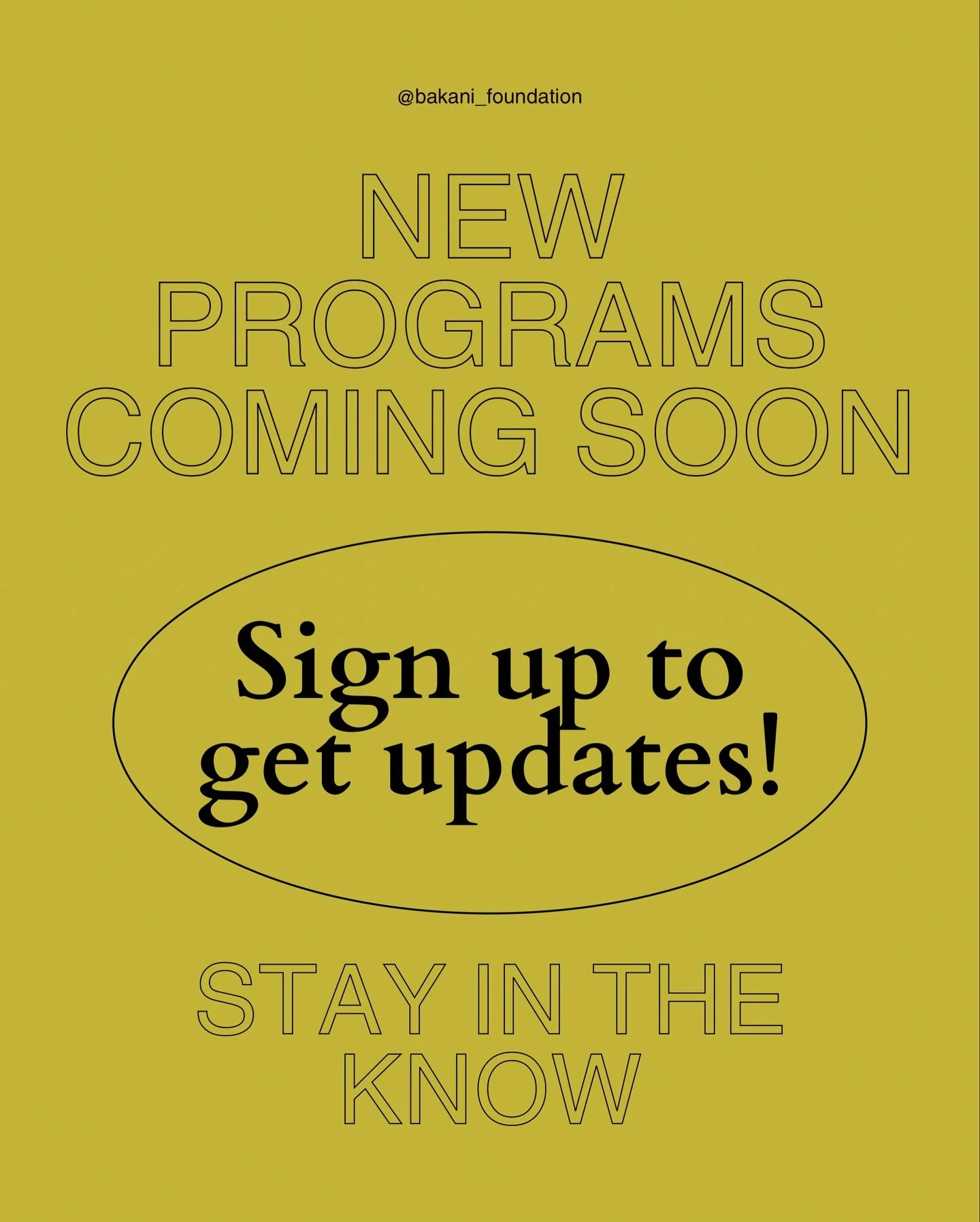 Be part of our public programming. Join the mailing list to get updates.

More info via link in bio.