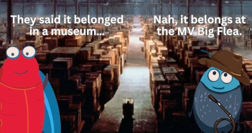 MV Big Flea

Deep in the archives of Del Ray, the donated treasures have been sealed away.

But the clock is ticking . . . 

On April 26, these relics will be unleashed upon the Rec Center Gym in a spectacle of deals, delights, and donated destiny.

