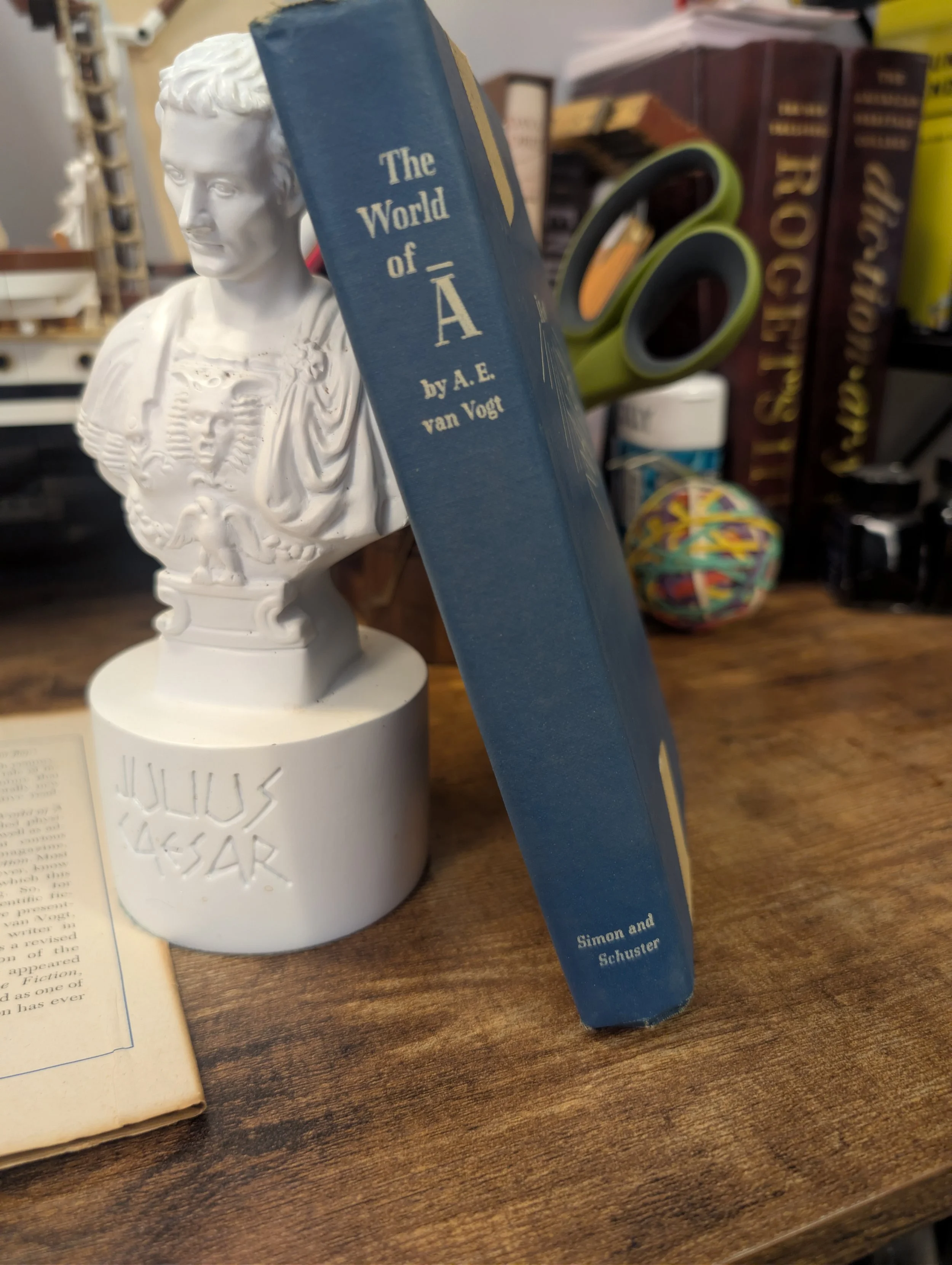 first edition - the world of A - simon and schuster - spine.jpg