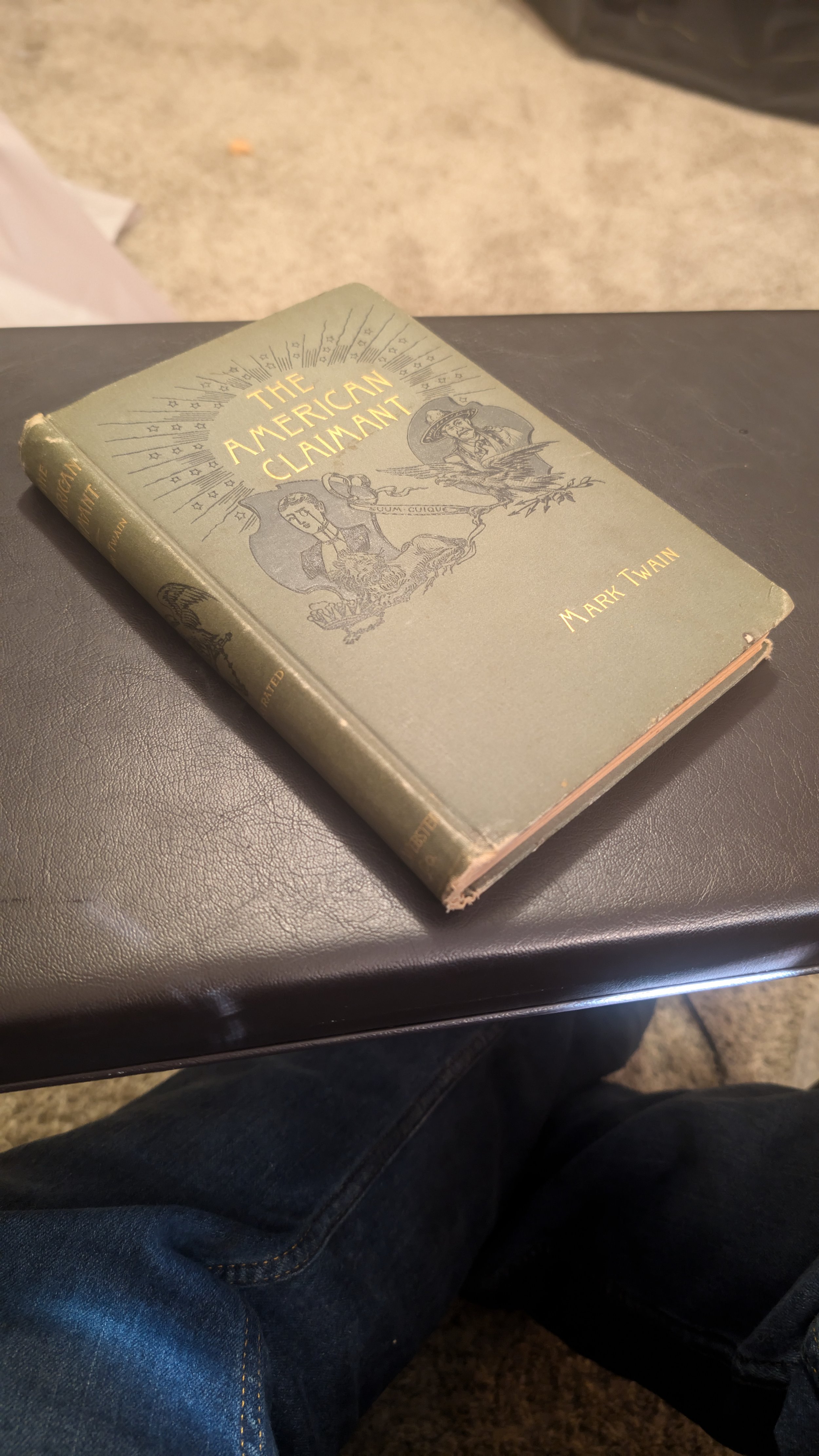 The American Claimant by Mark Twain - antiquarian book