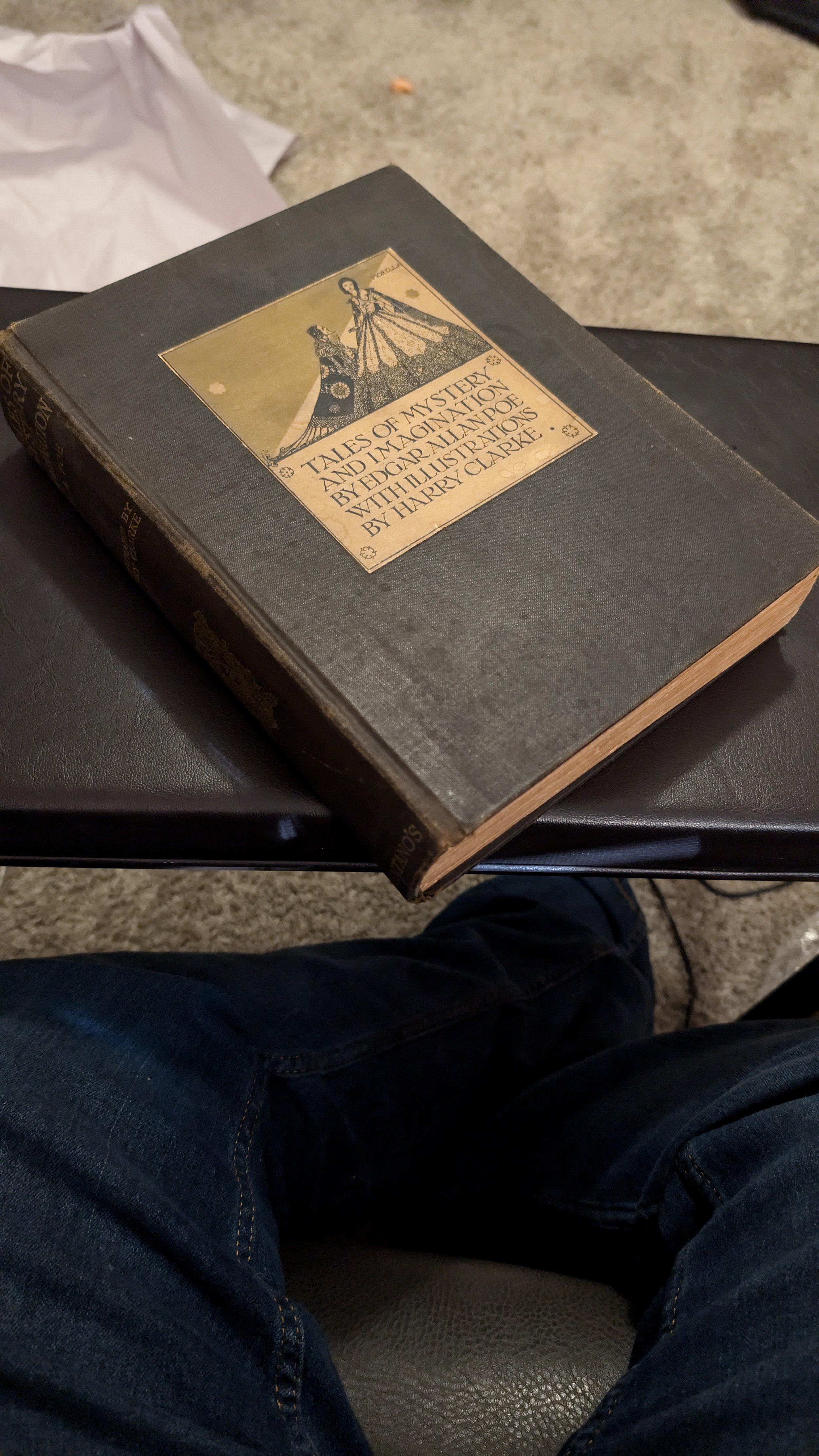 Tales of Mystery and Imagination by Edgar Allen Poe collectible book