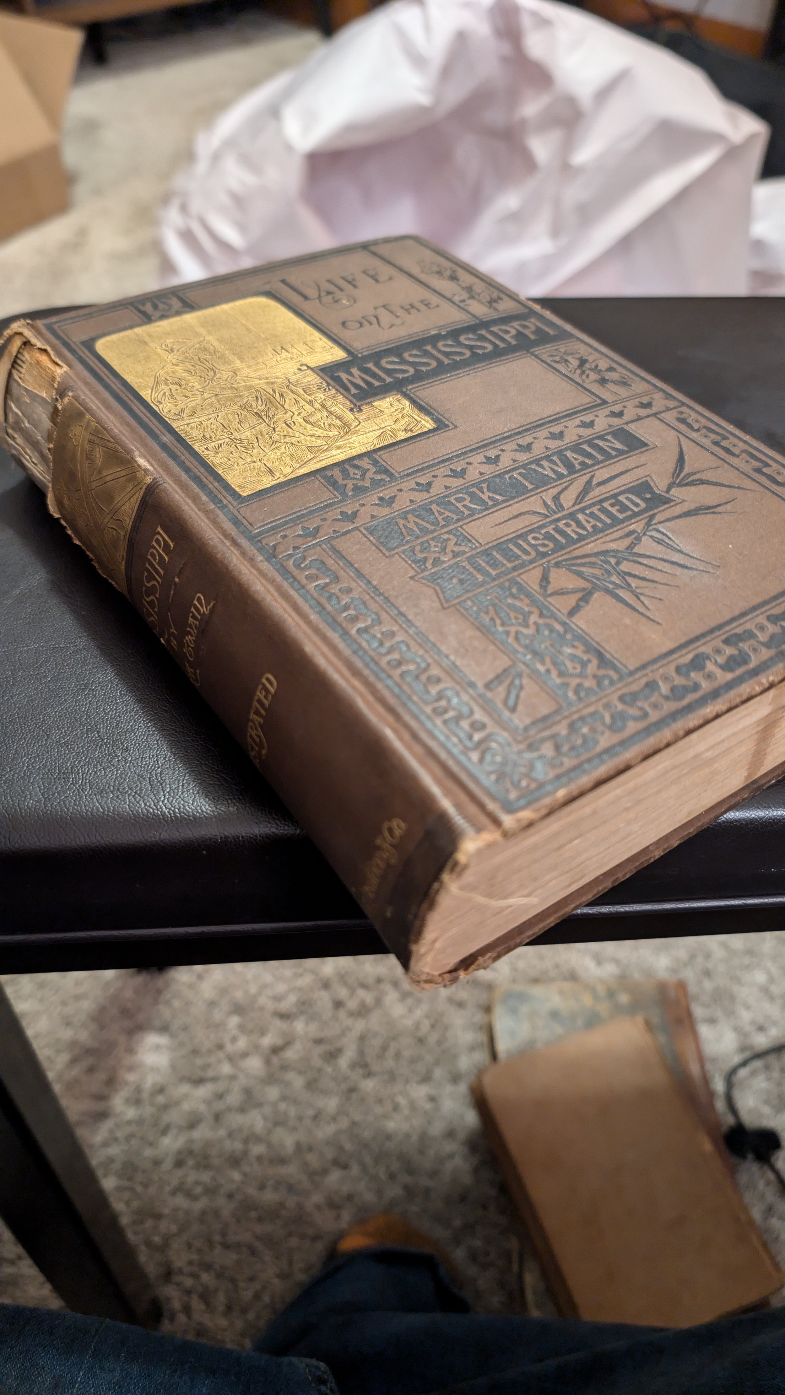 Life on The Mississippi - Mark Twain First Edition book