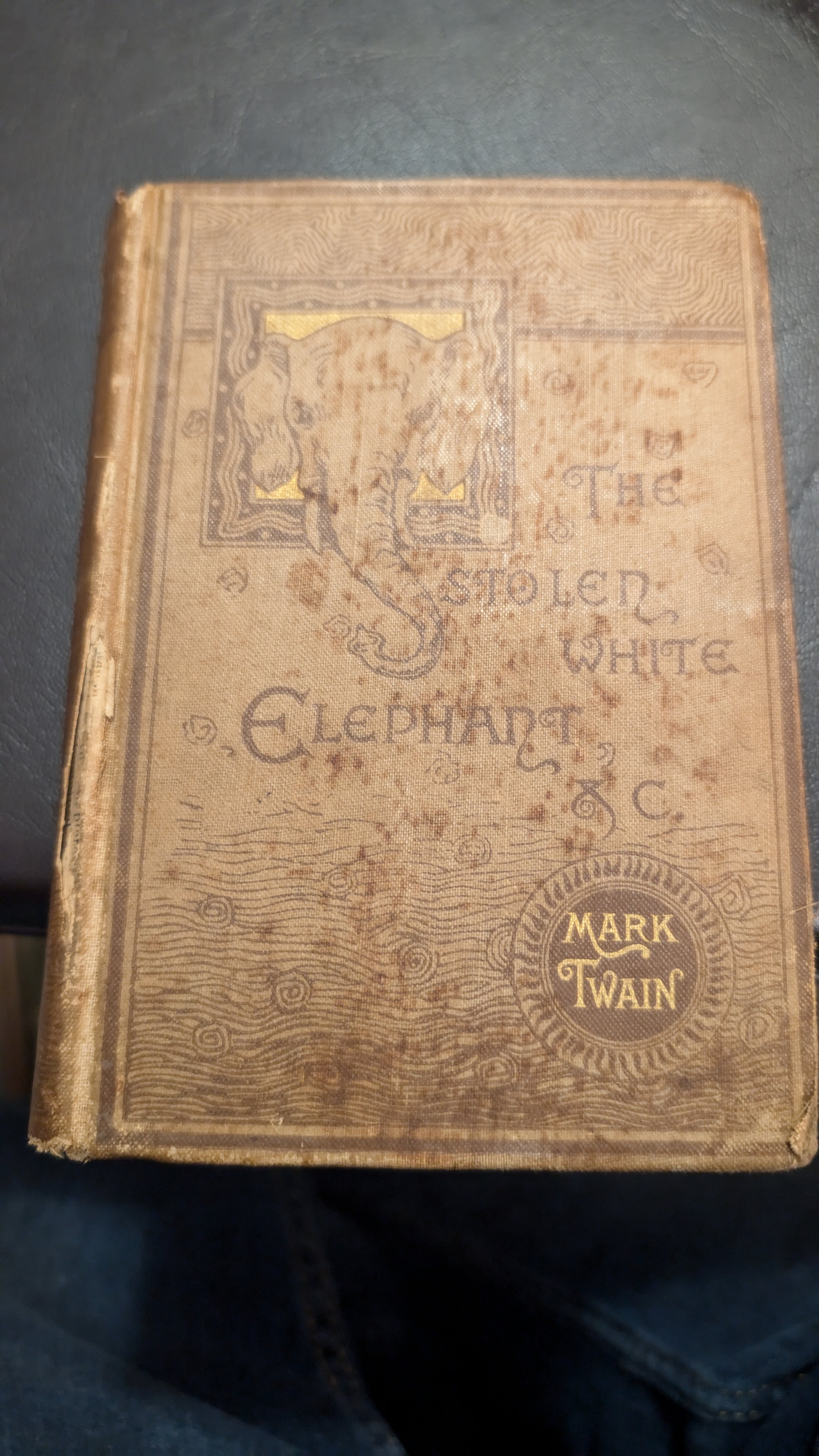 The Stolen White Elephant by Mark Twain Collectible book
