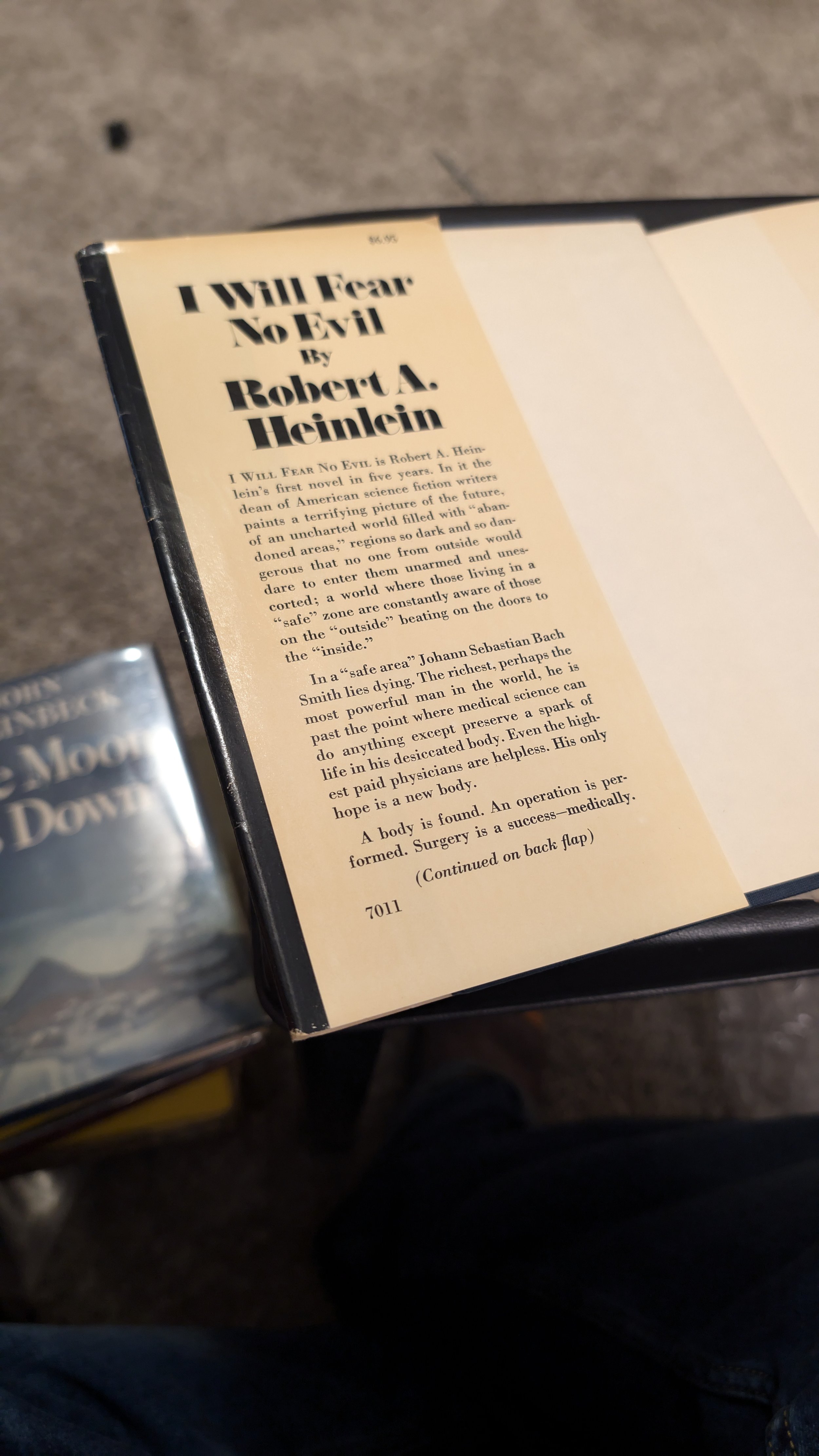First Edition I Will Fear No Evil Sci-Fi classic