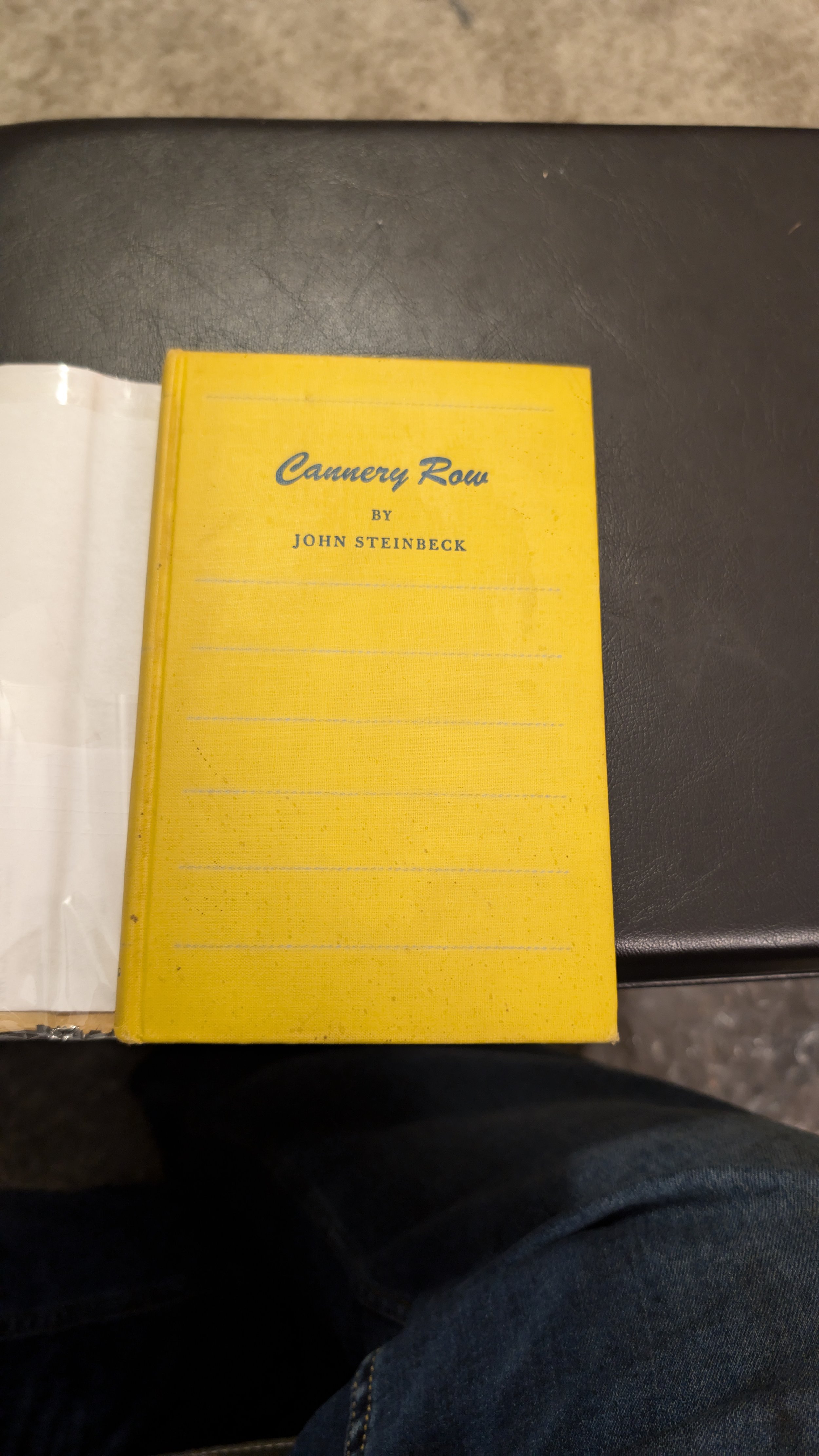 First Edition Book - Cannery Row - John Steinbeck