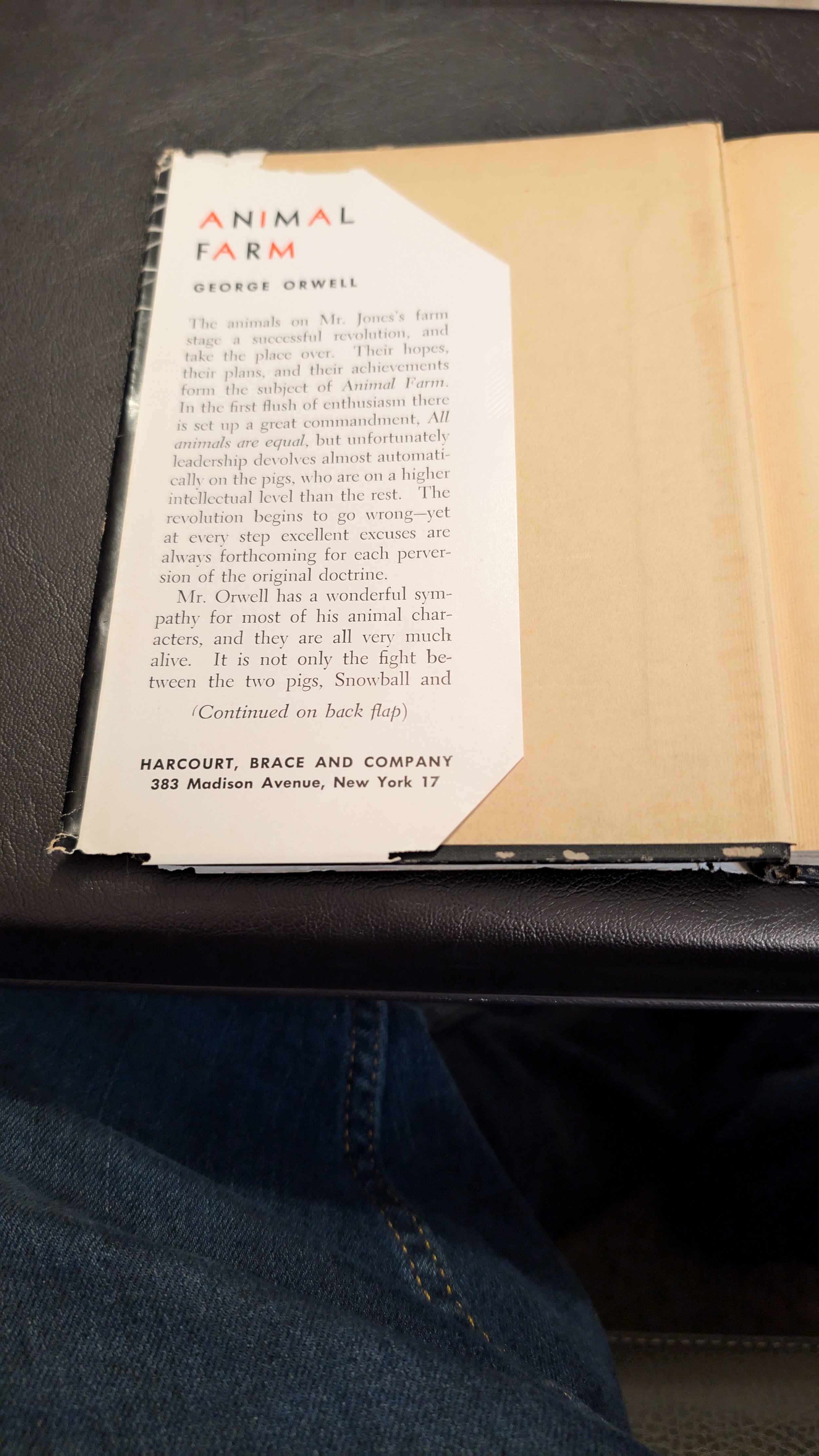 George Orwell's Animal Farm - First Edition