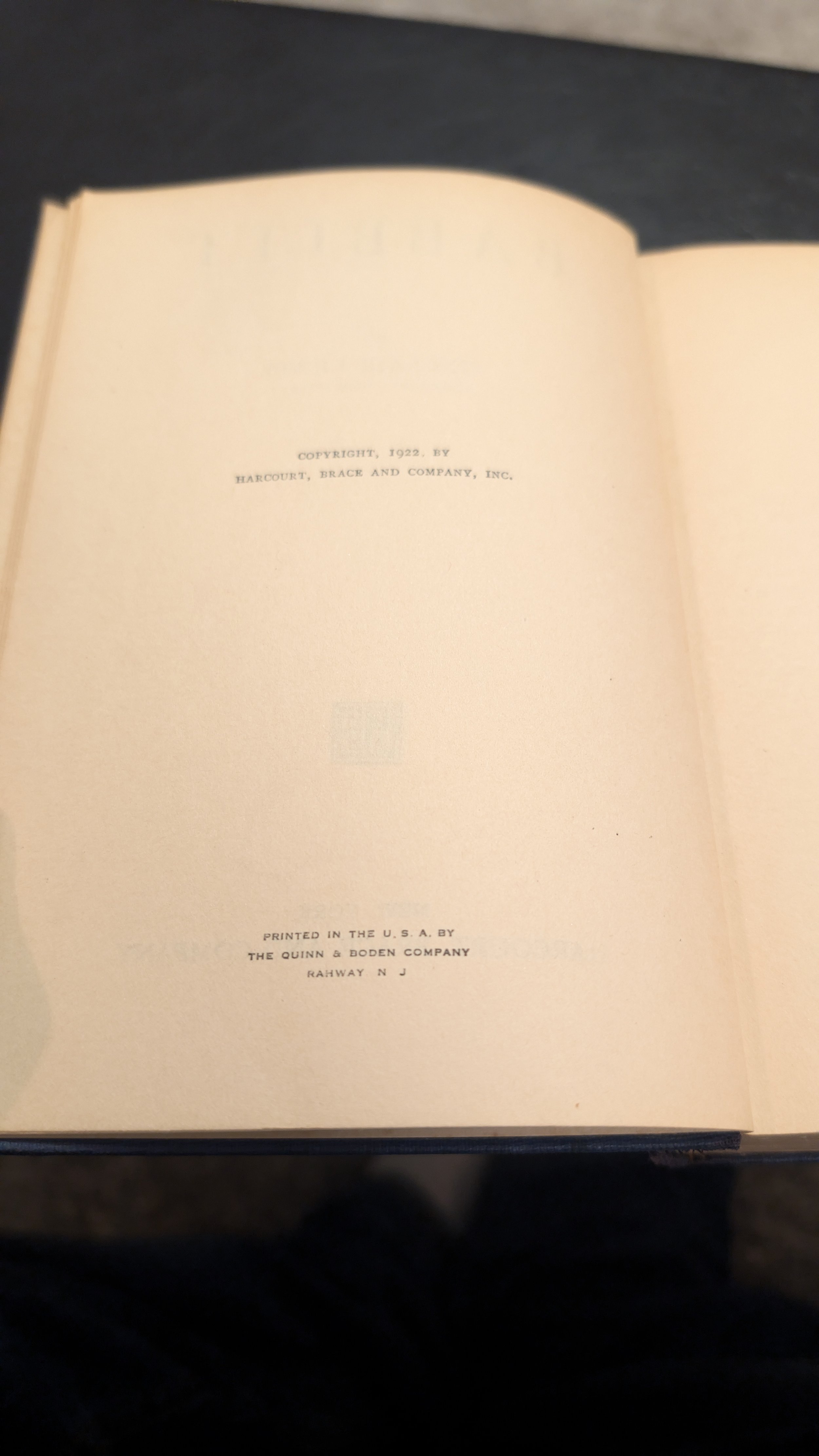 Antiquarian Book Babbitt