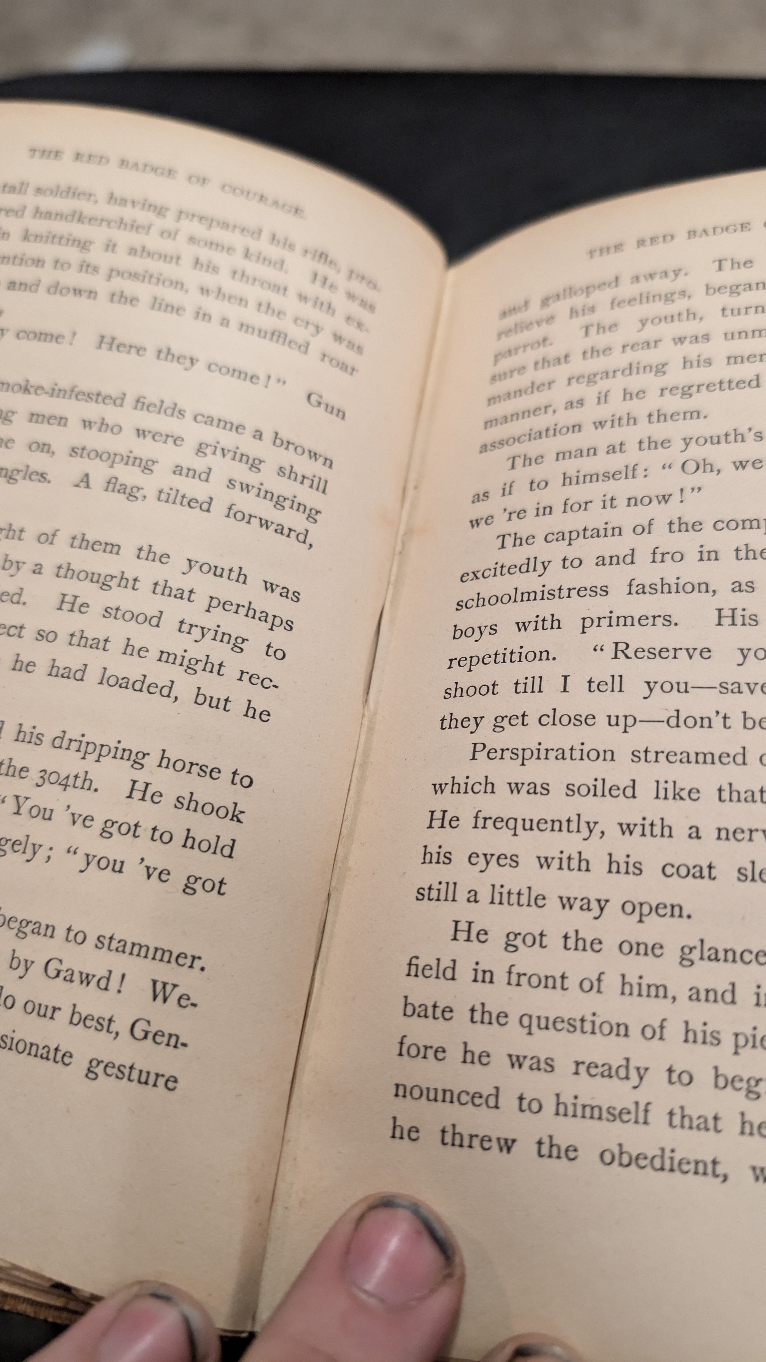 Stephen Crane's the Red Badge of Courage collectible book