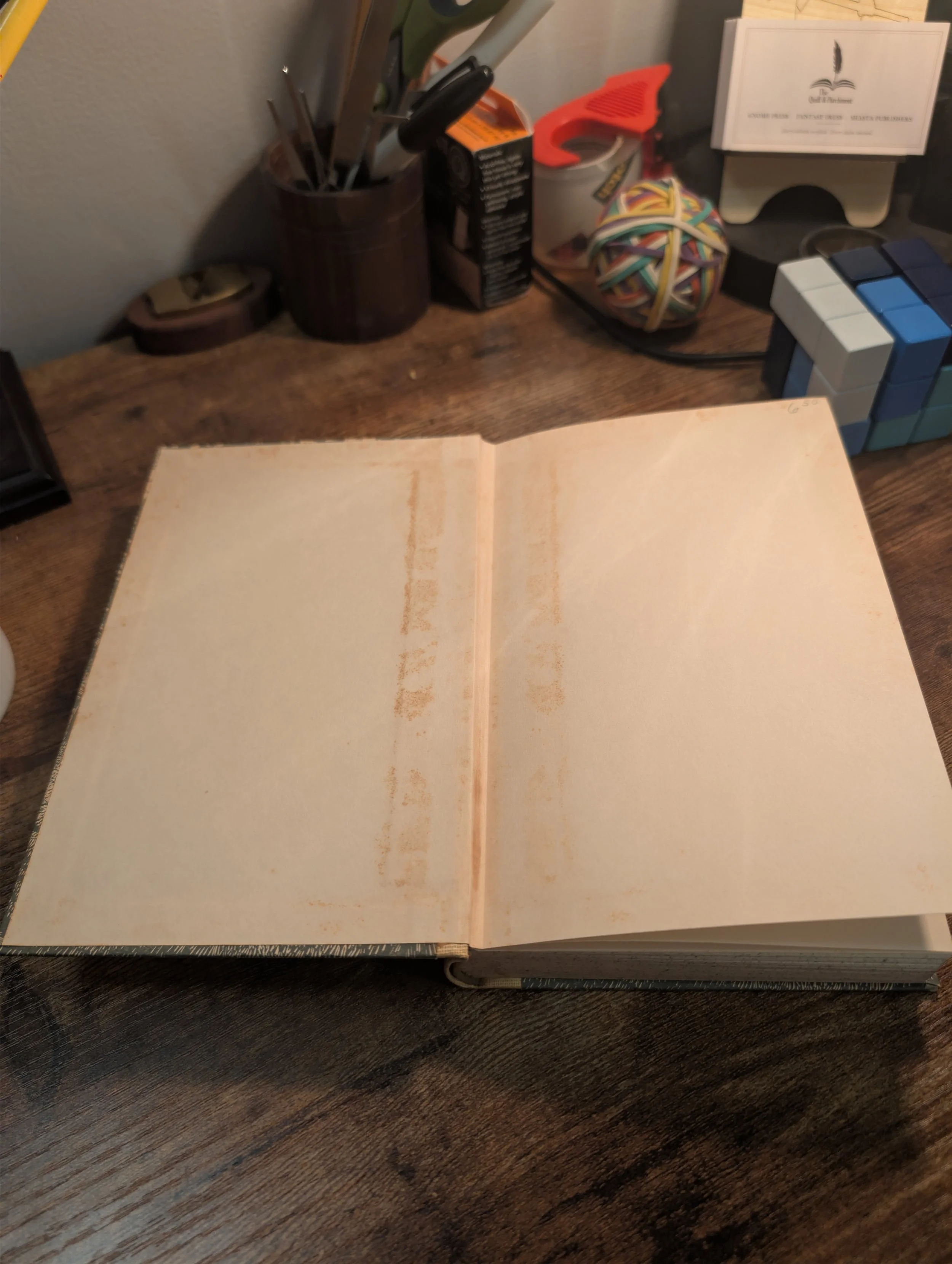 walden - henry david thoreau - heritage - first edition - paste down and ffep.jpg