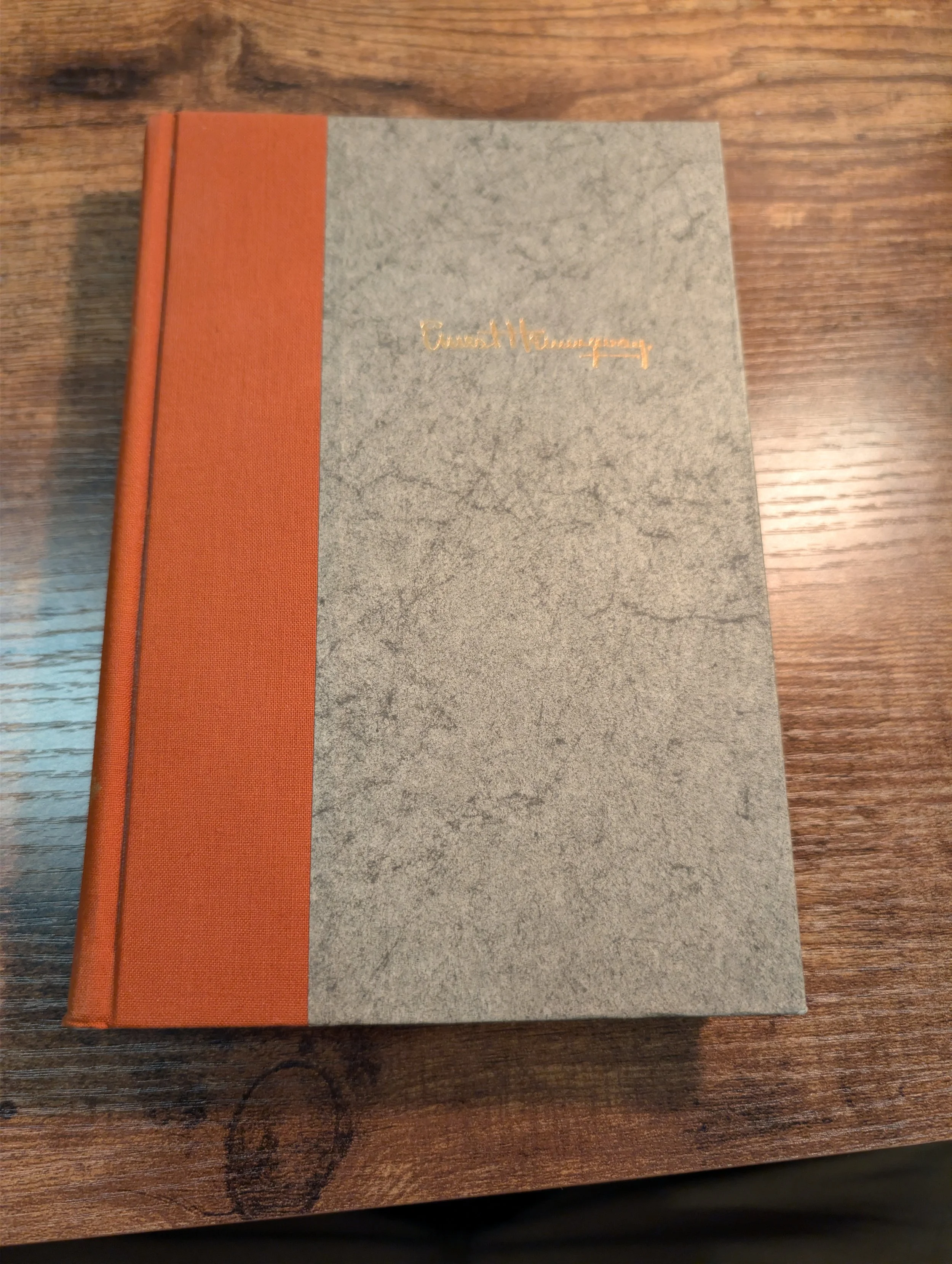a moveable feast - ernest hemingway - first edition - scribner's - front board.jpg