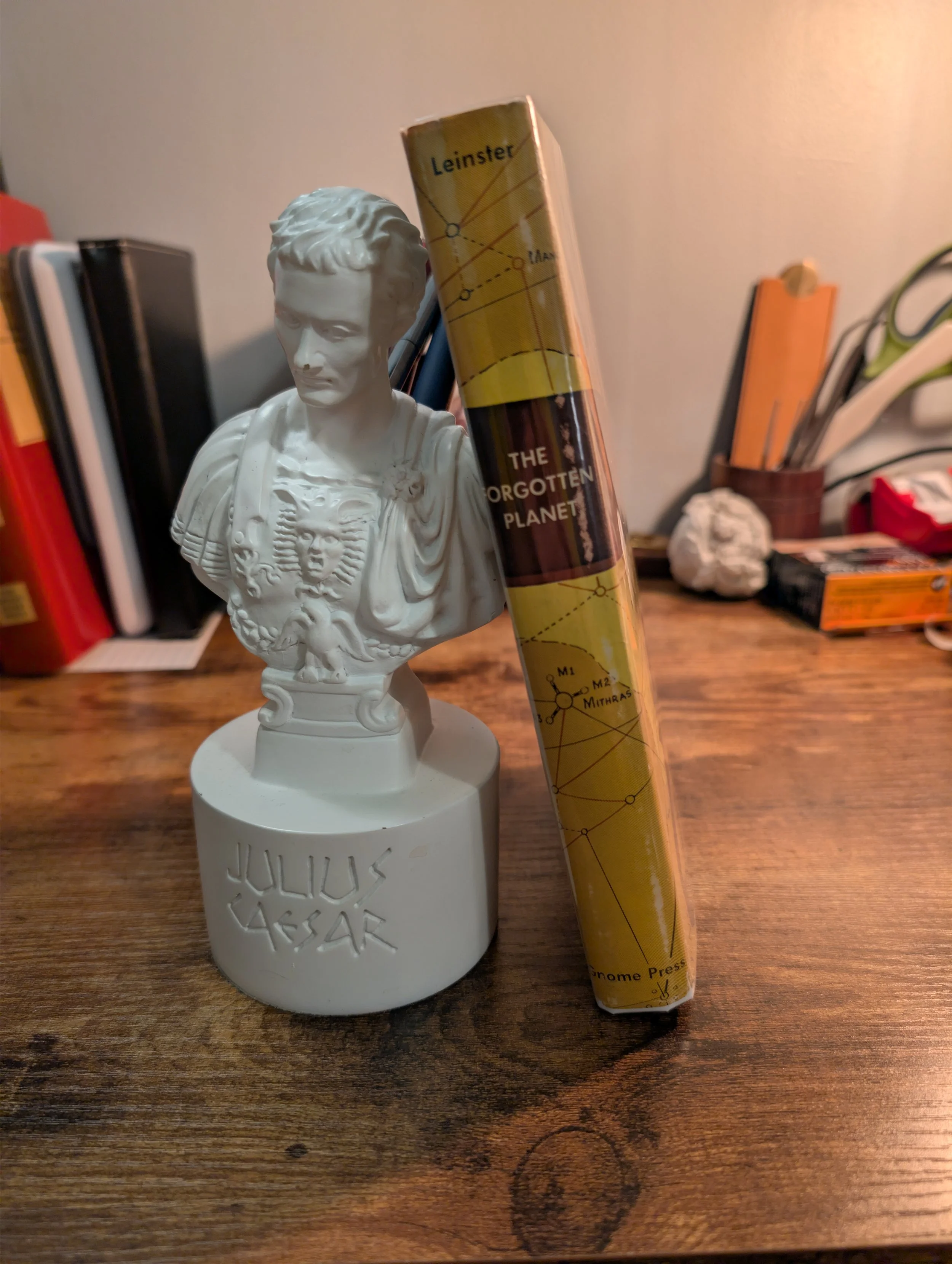 forgotten planet - murray leinster - first edition - gnome press - dj spine.jpg