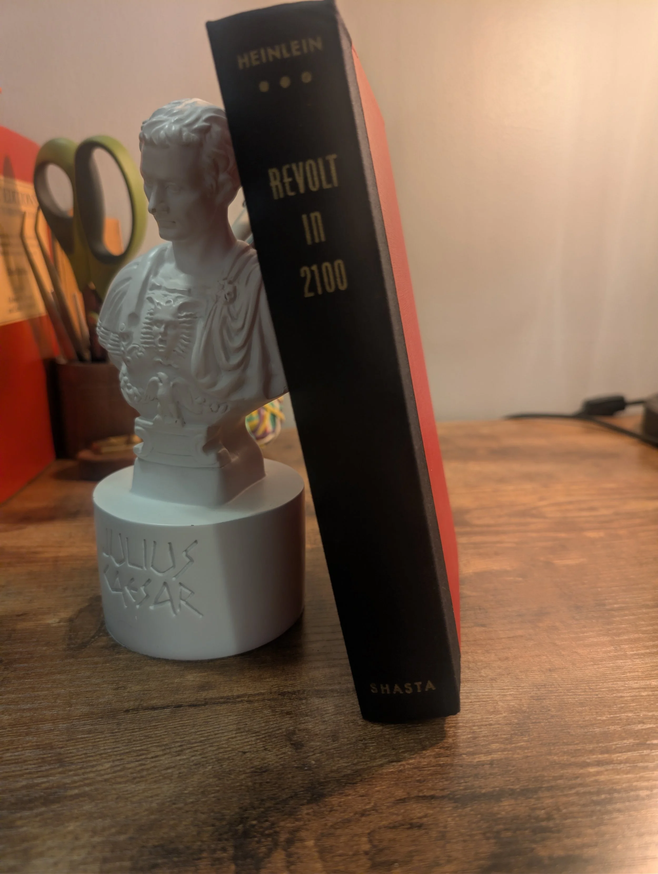 Revolt in 2100 - robert heinlein - second printing - shasta - binding.jpg